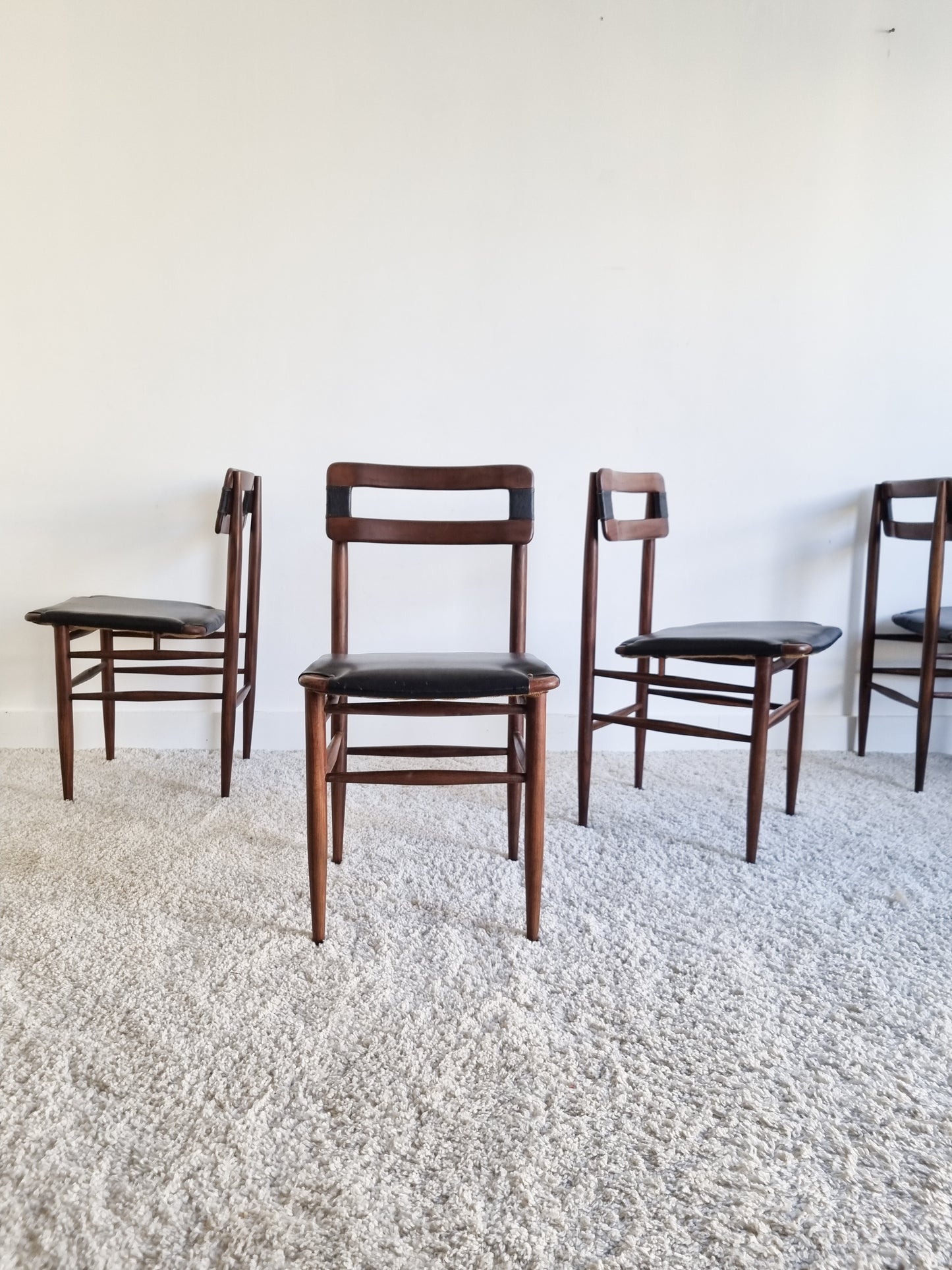 Ensemble de 6 chaises scandinave