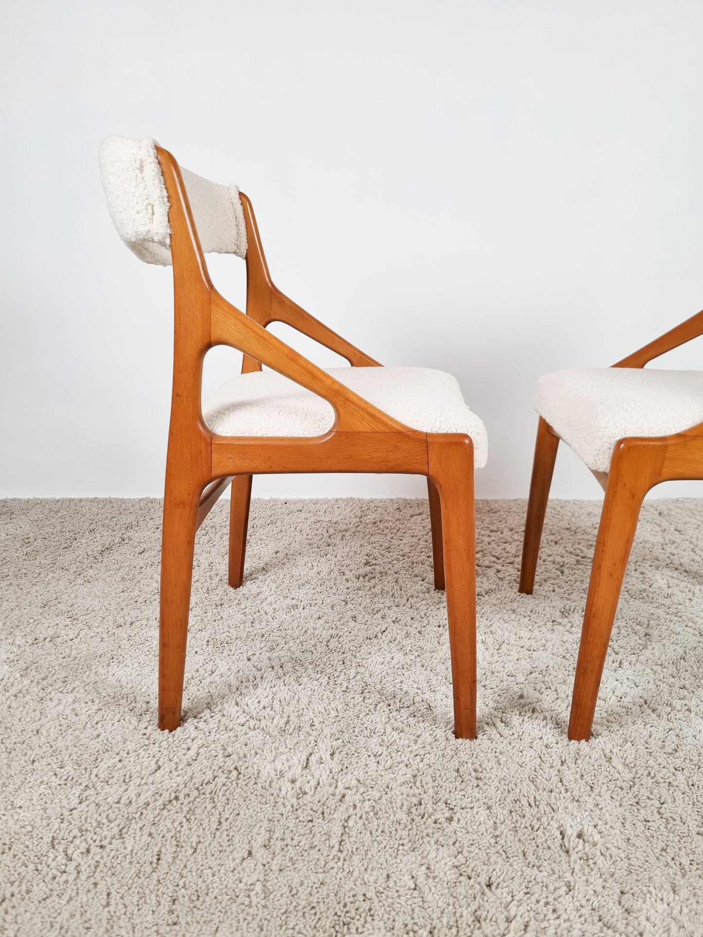 Ensemble de 2 chaises scandinaves