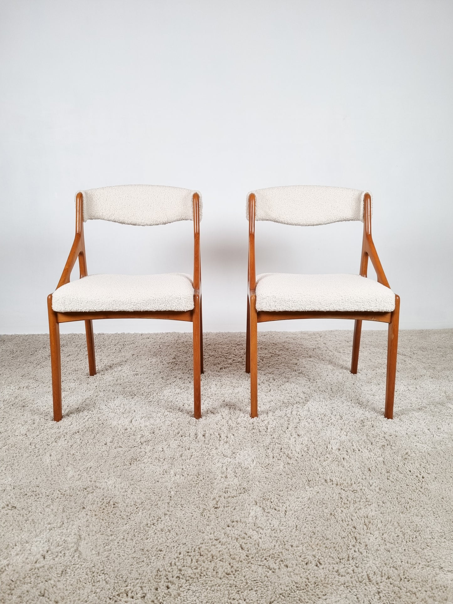 Ensemble de 2 chaises scandinaves
