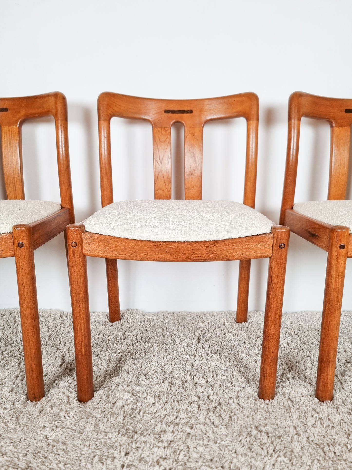 Chaise par Johannes Andersen pour Uldum Möbelfabrik (3 disponibles)