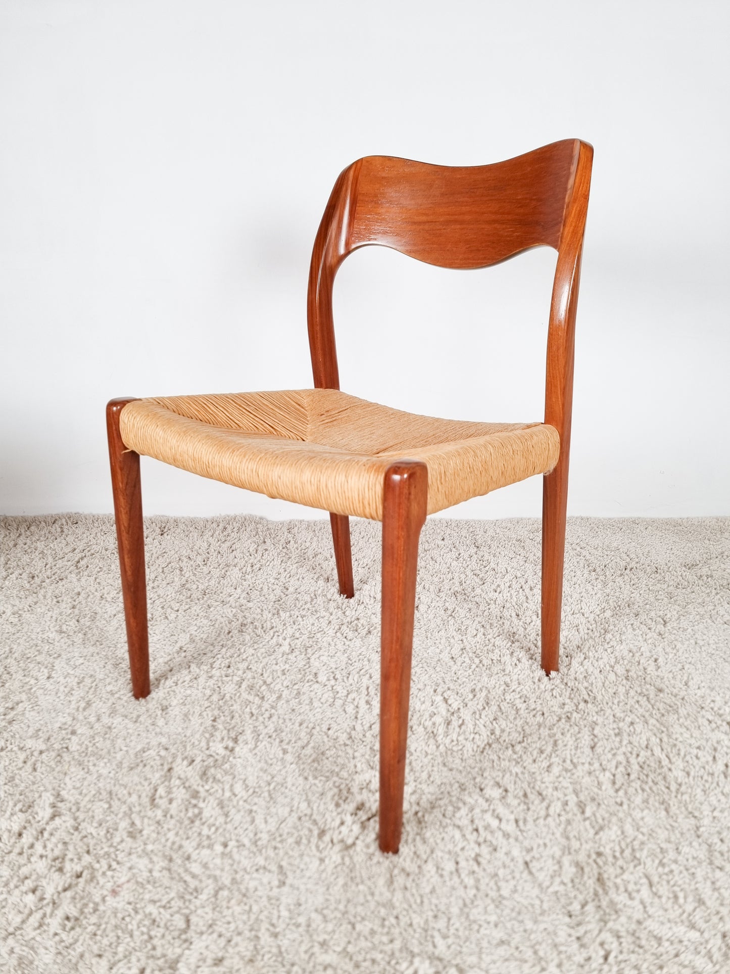 Ensemble de 4 chaises modèle 71 par Niels Otto Møller