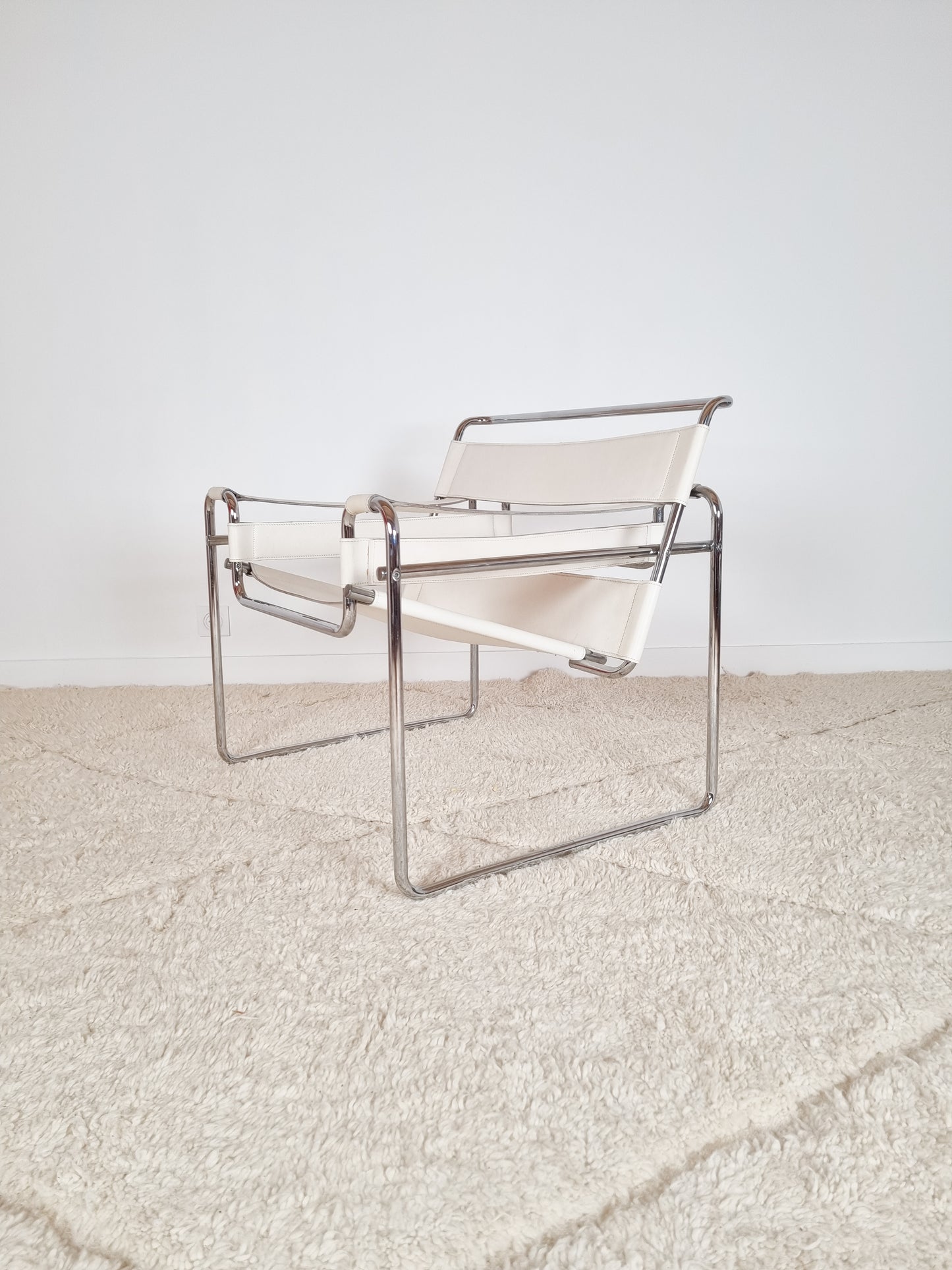 Fauteuil Wassily B3 par Marcel Breuer