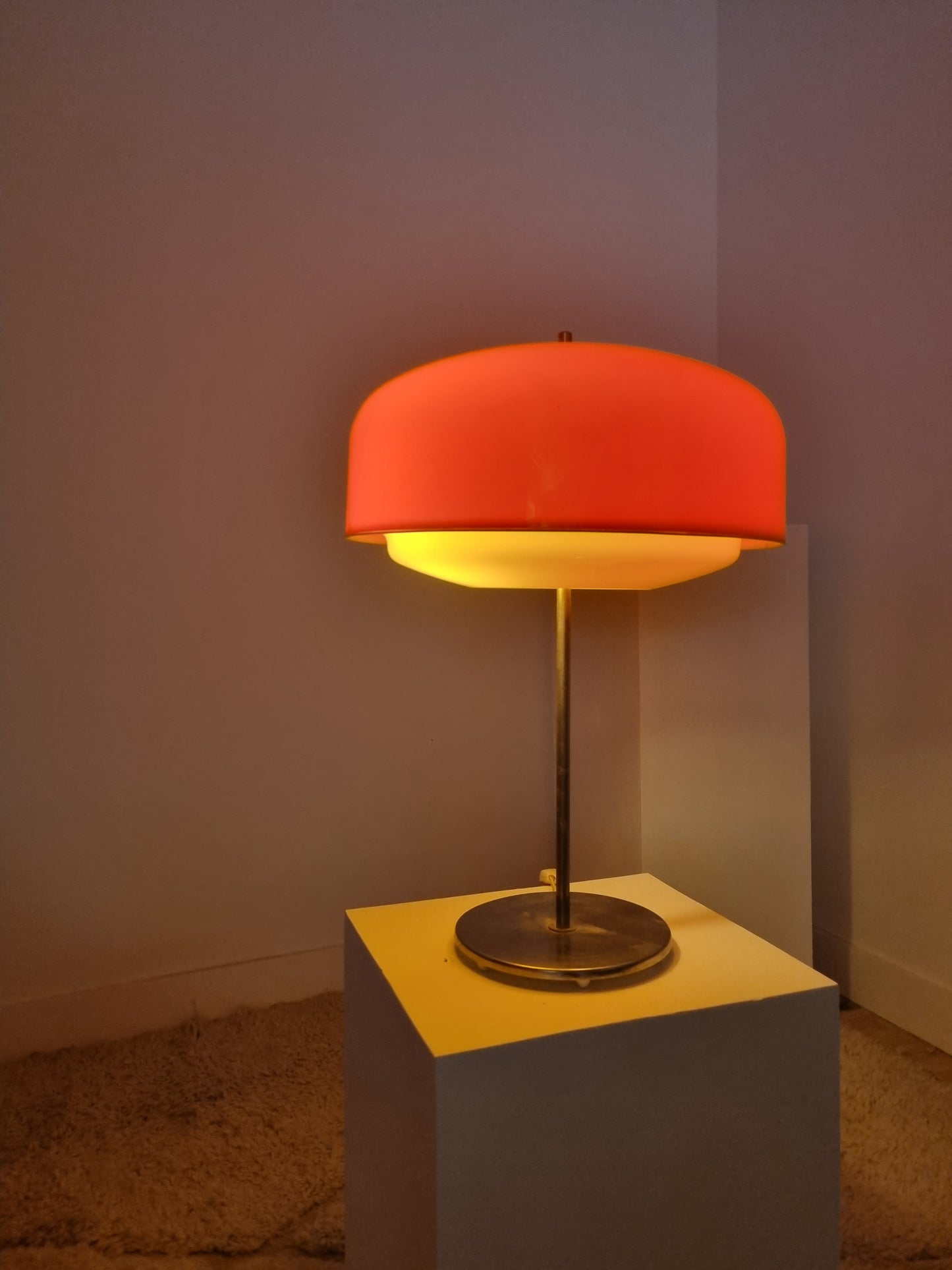 Lampe "Méduse" dans le goût de Luigi Massoni