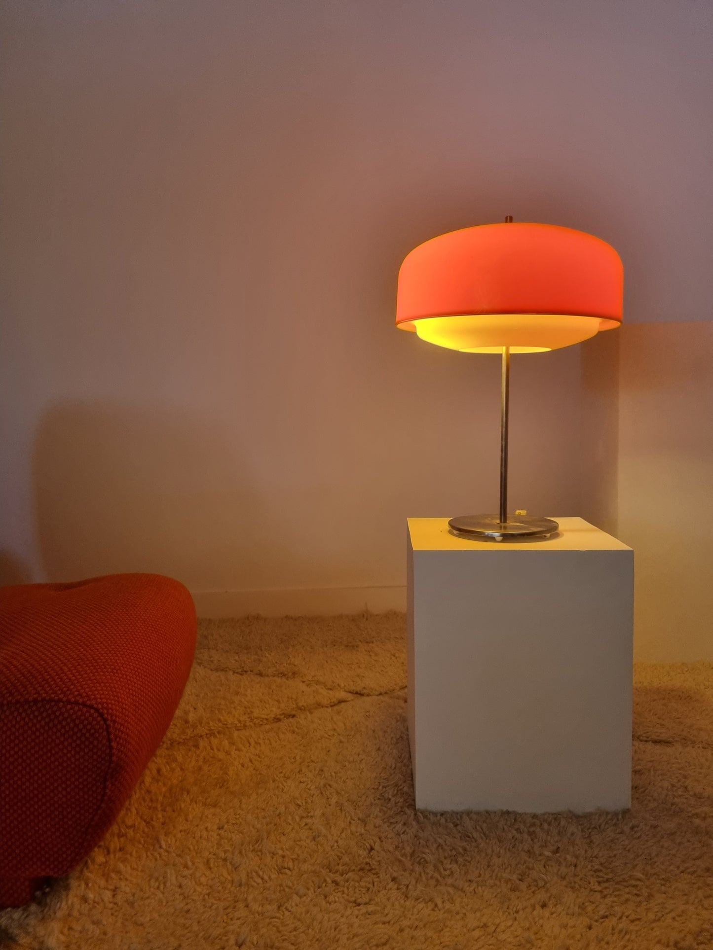 Lampe "Méduse" dans le goût de Luigi Massoni
