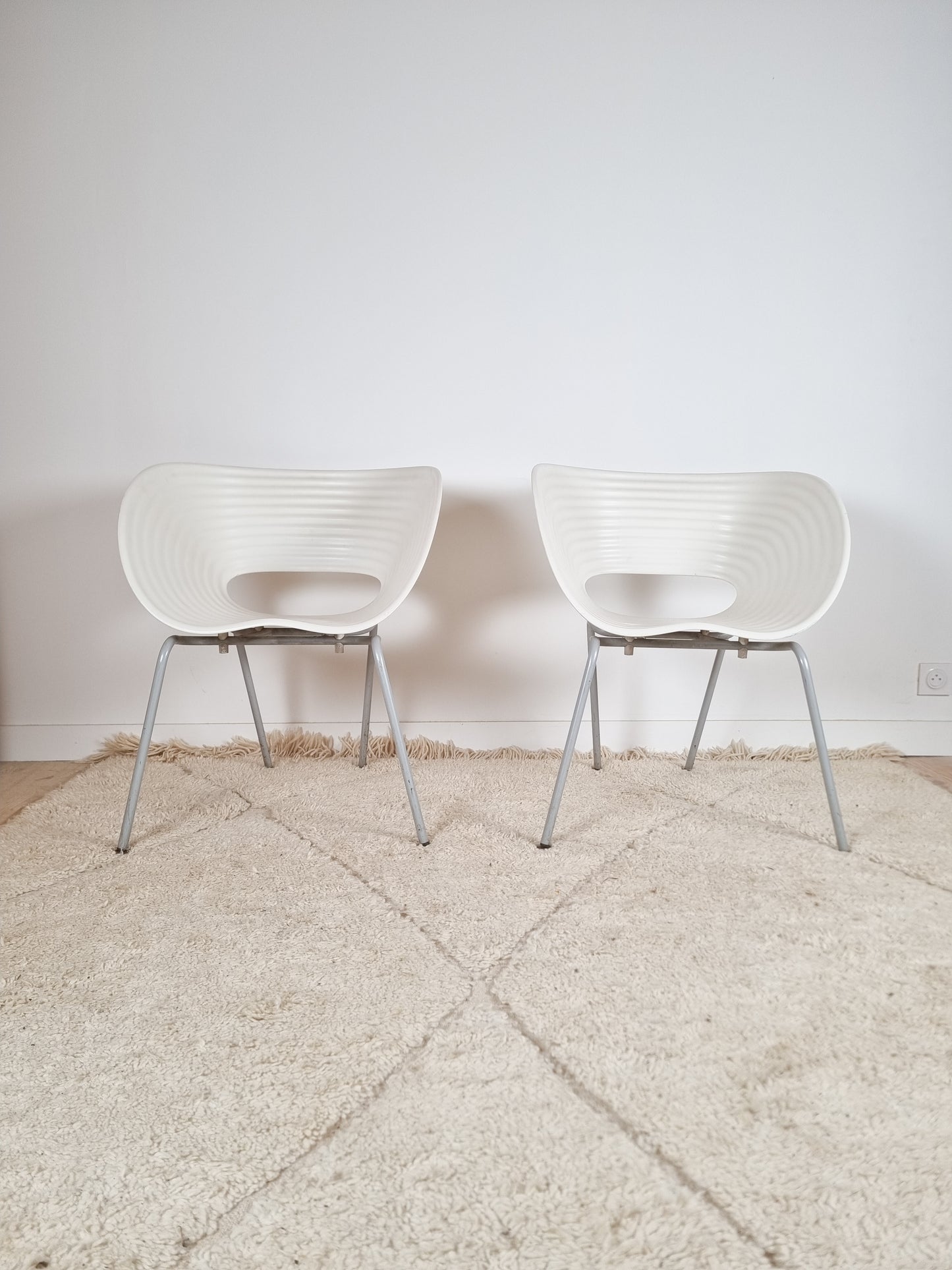 Ensemble de 3 chaises "Tom Vac" par Ron Arad pour Vitra