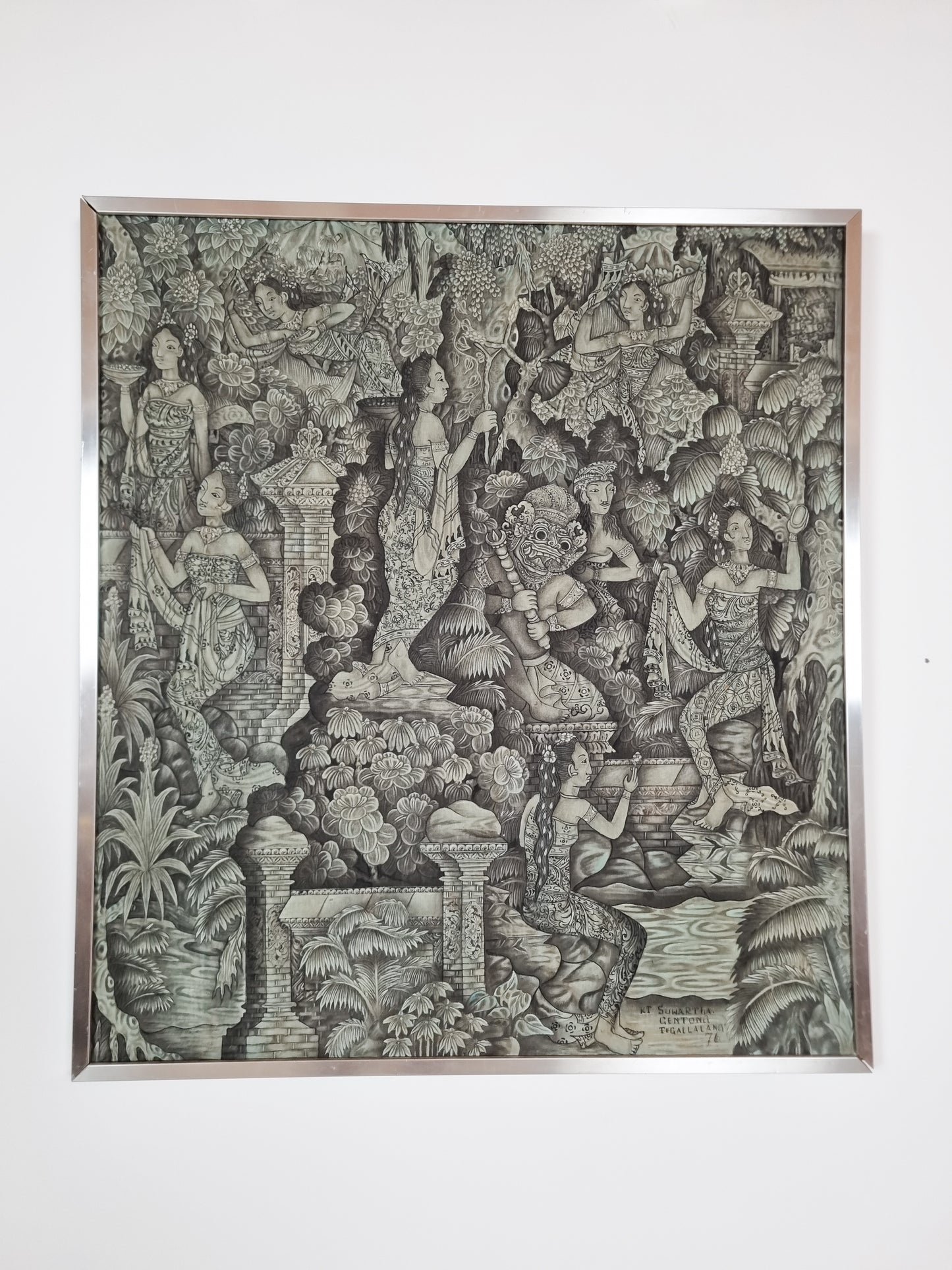 Tableau d' "Art Batuan"