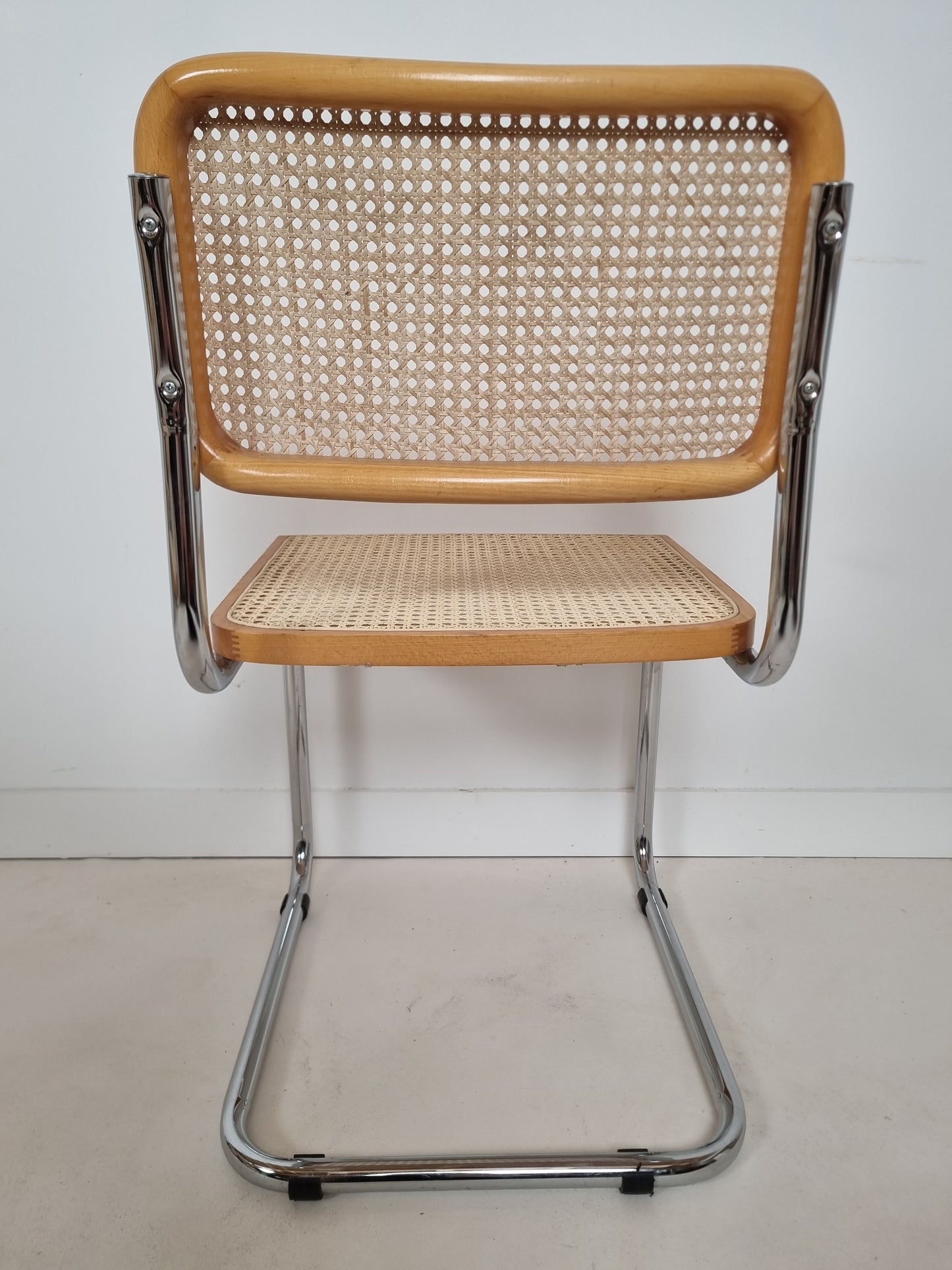 Ensemble de 4 Cesca B32 par Marcel Breuer