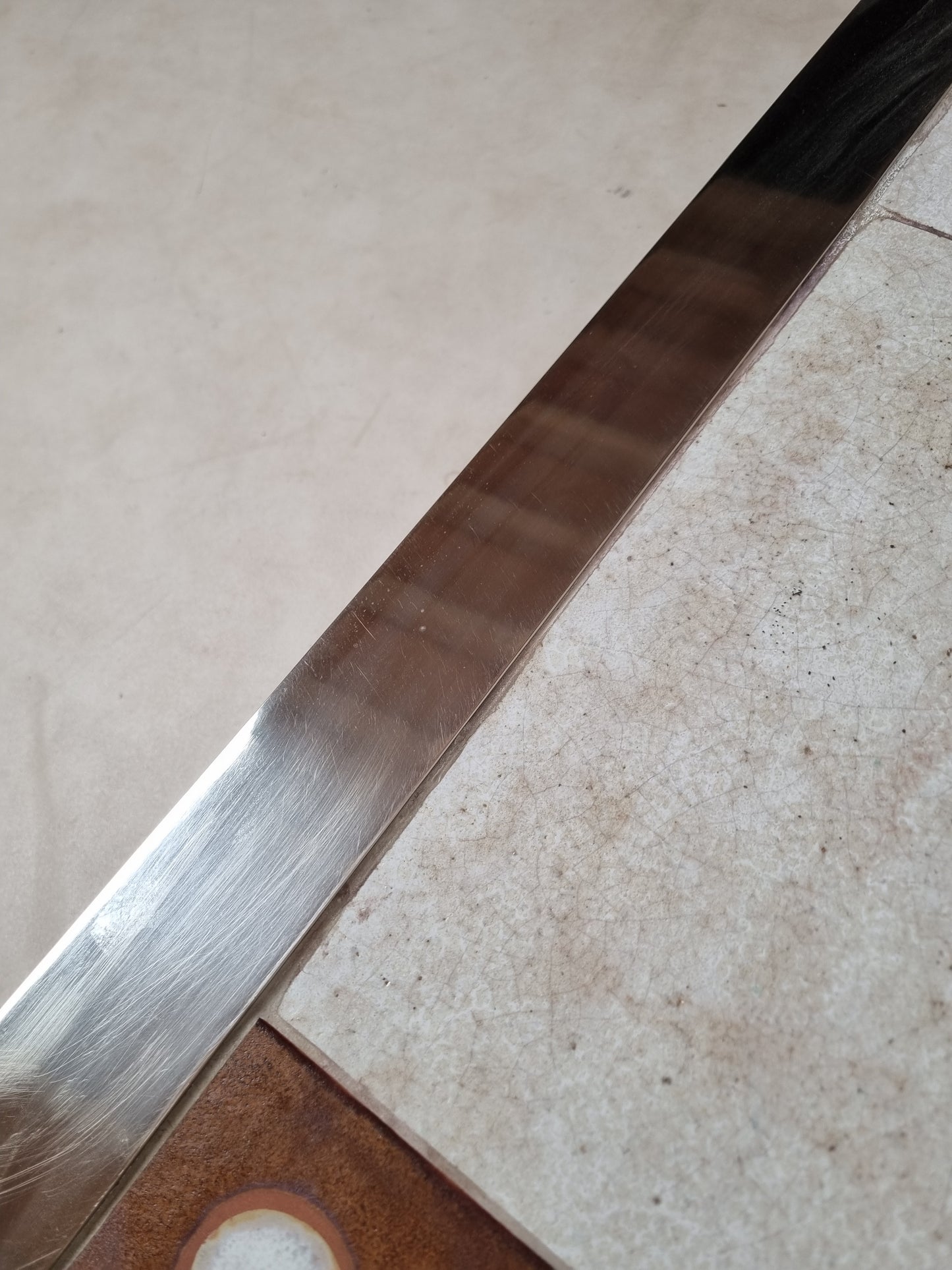 Table basse en inox et céramique Gregorieff pour Roche & Bobois