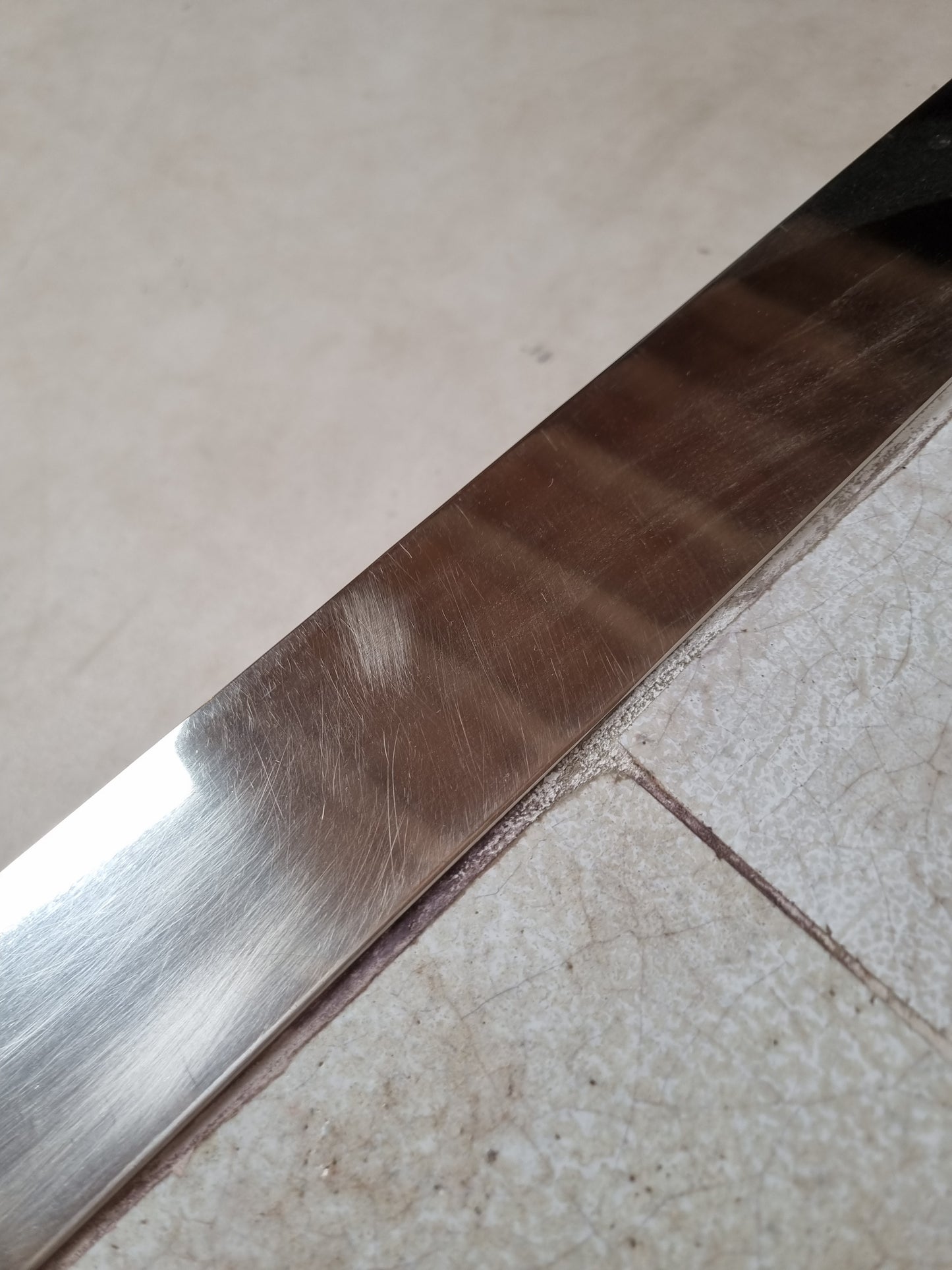 Table basse en inox et céramique Gregorieff pour Roche & Bobois