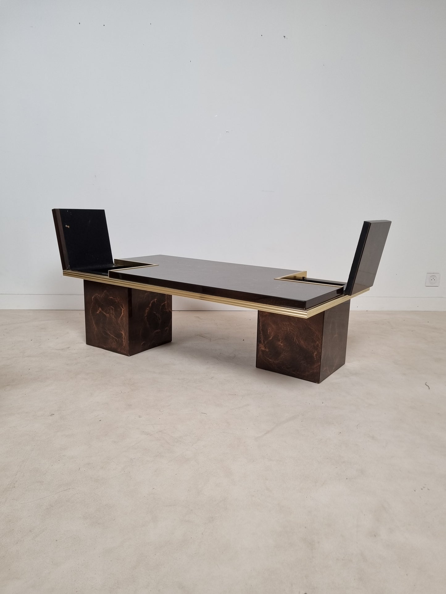 Table basse bar vintage