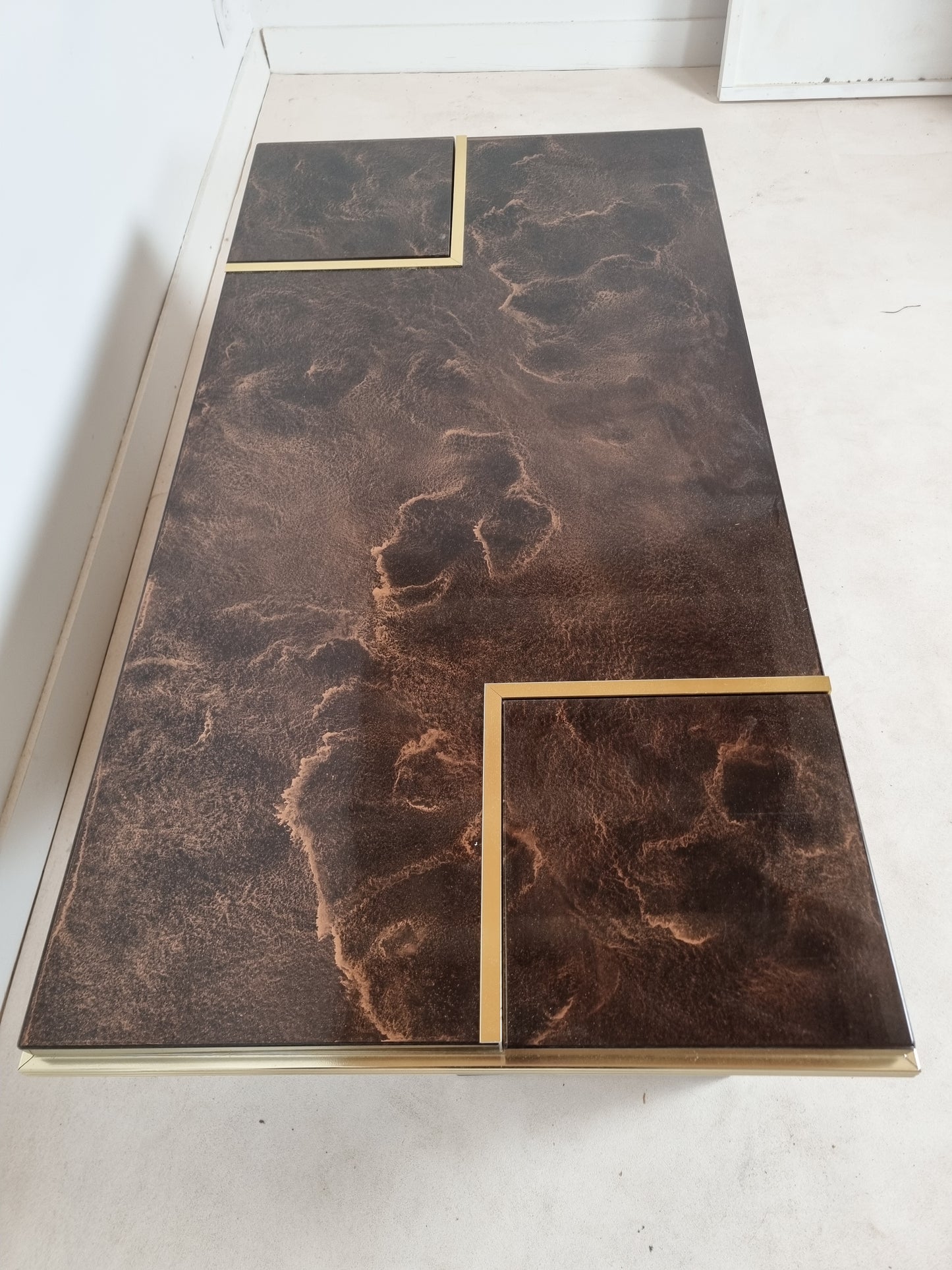Table basse bar vintage