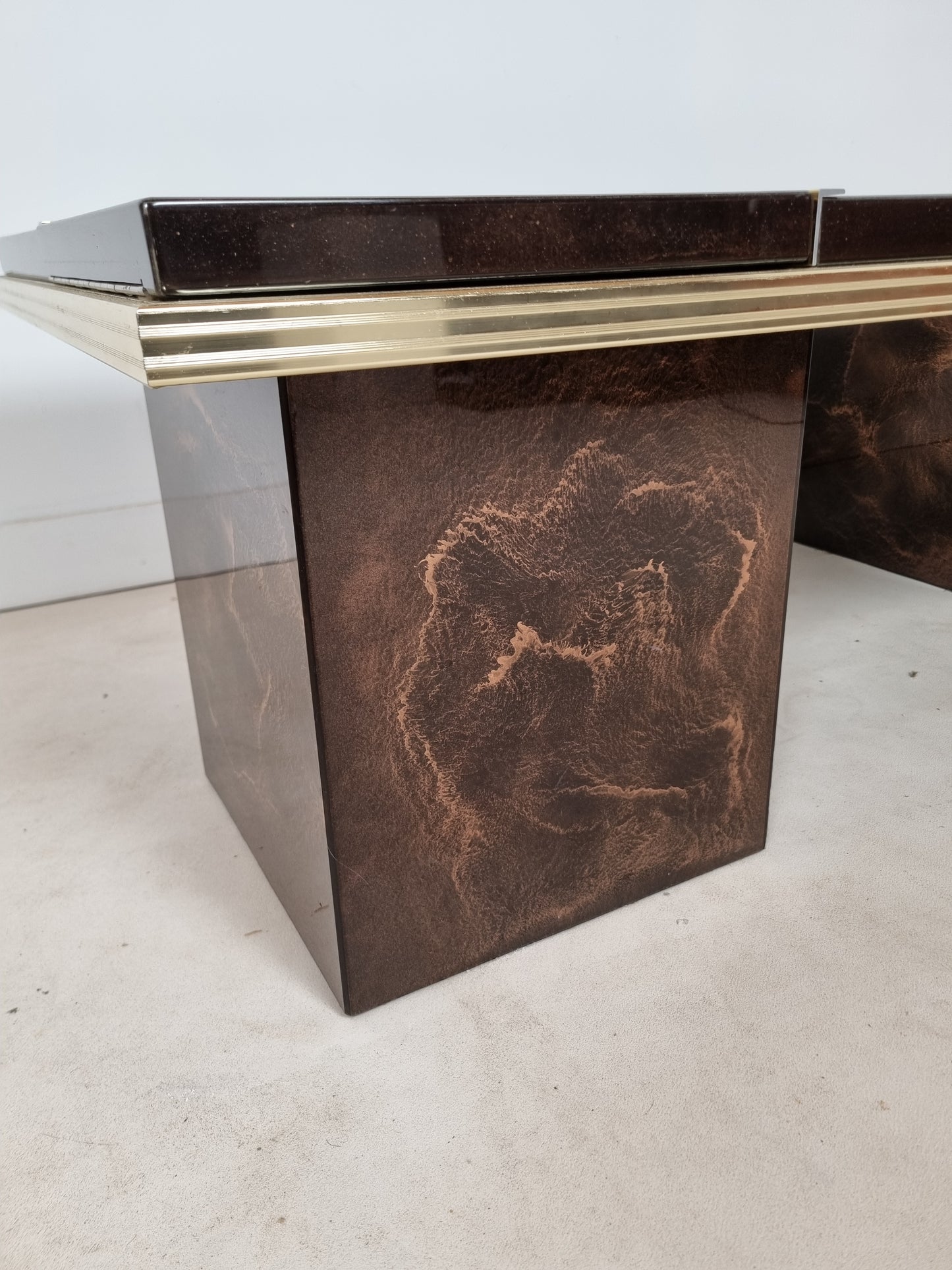 Table basse bar vintage