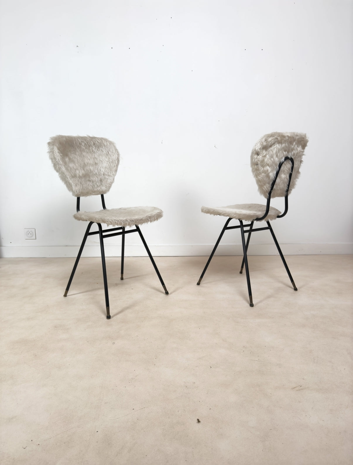 Chaise moumoute