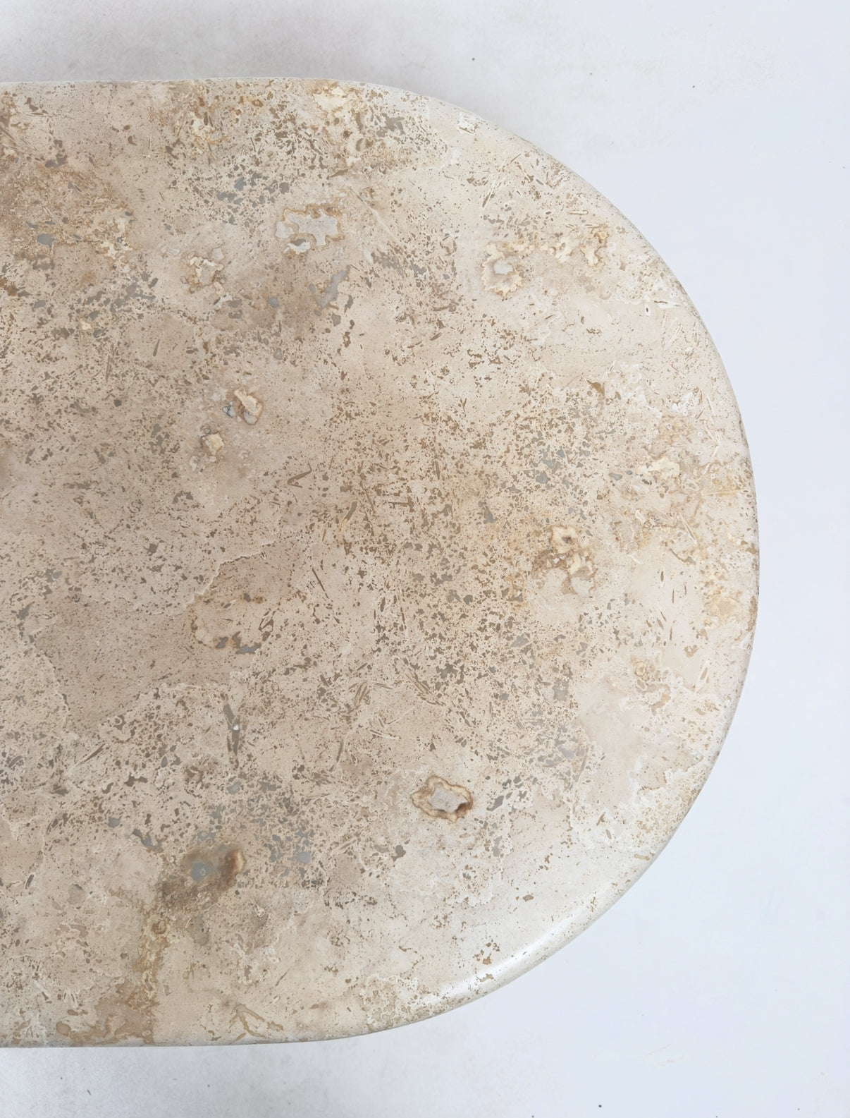 Table basse en travertin