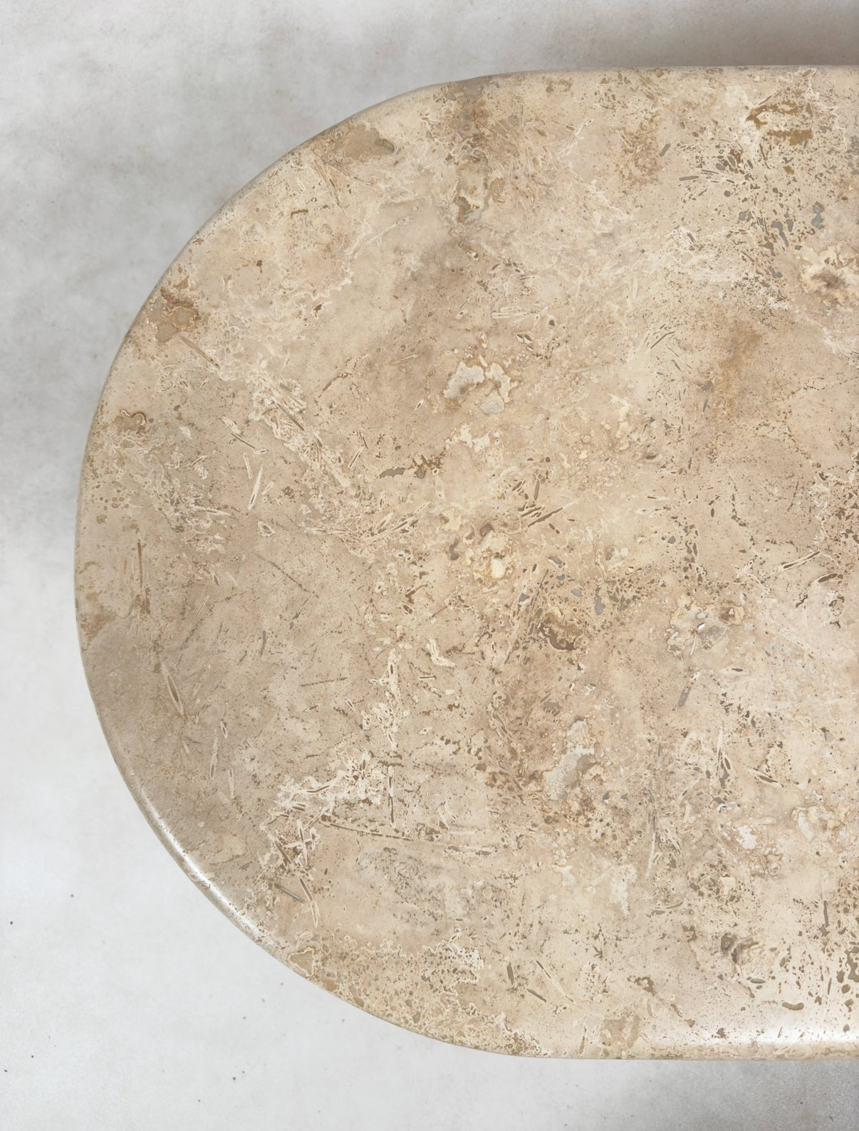 Table basse en travertin