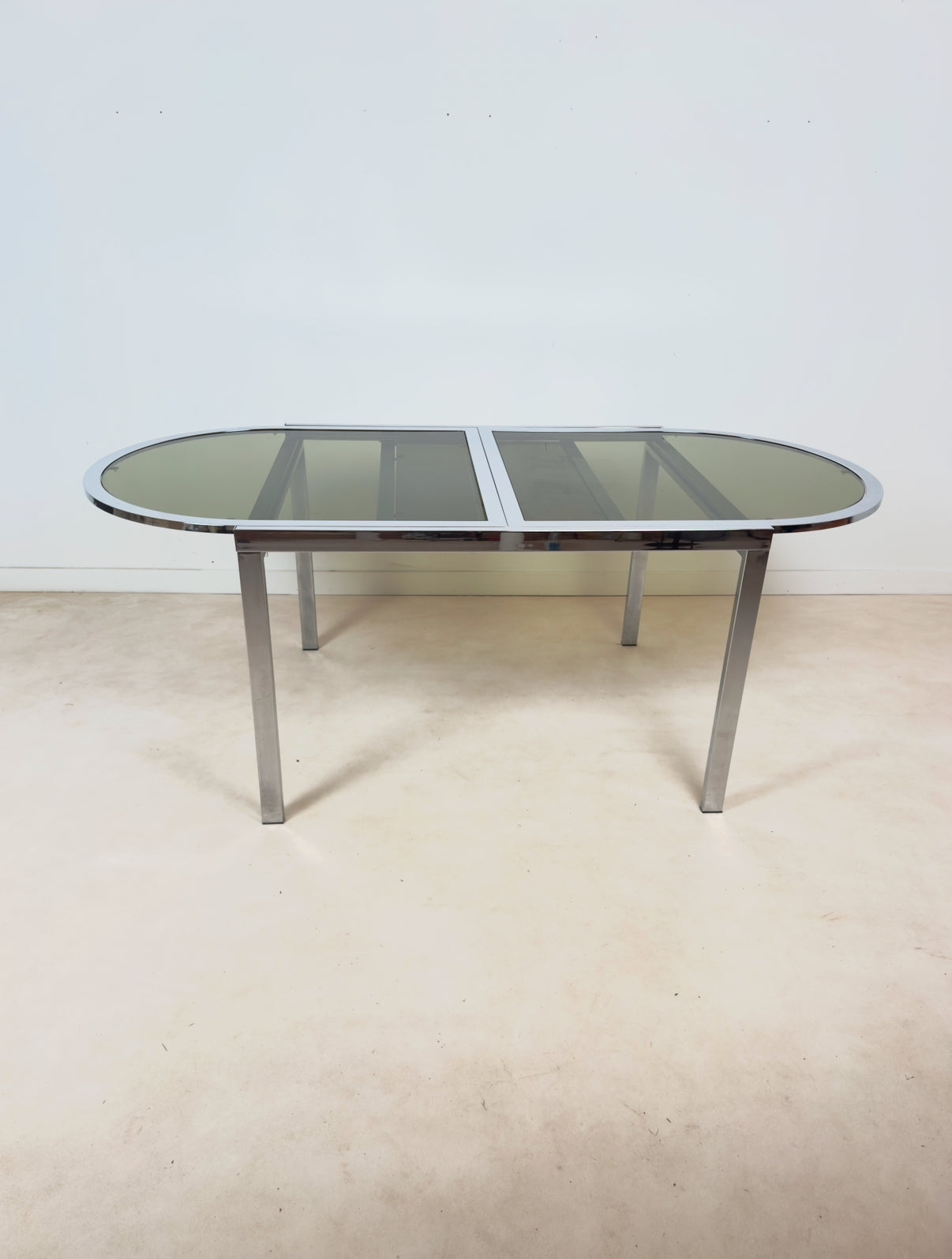 Table à rallonges extensibles attribuée à Milo Baughman