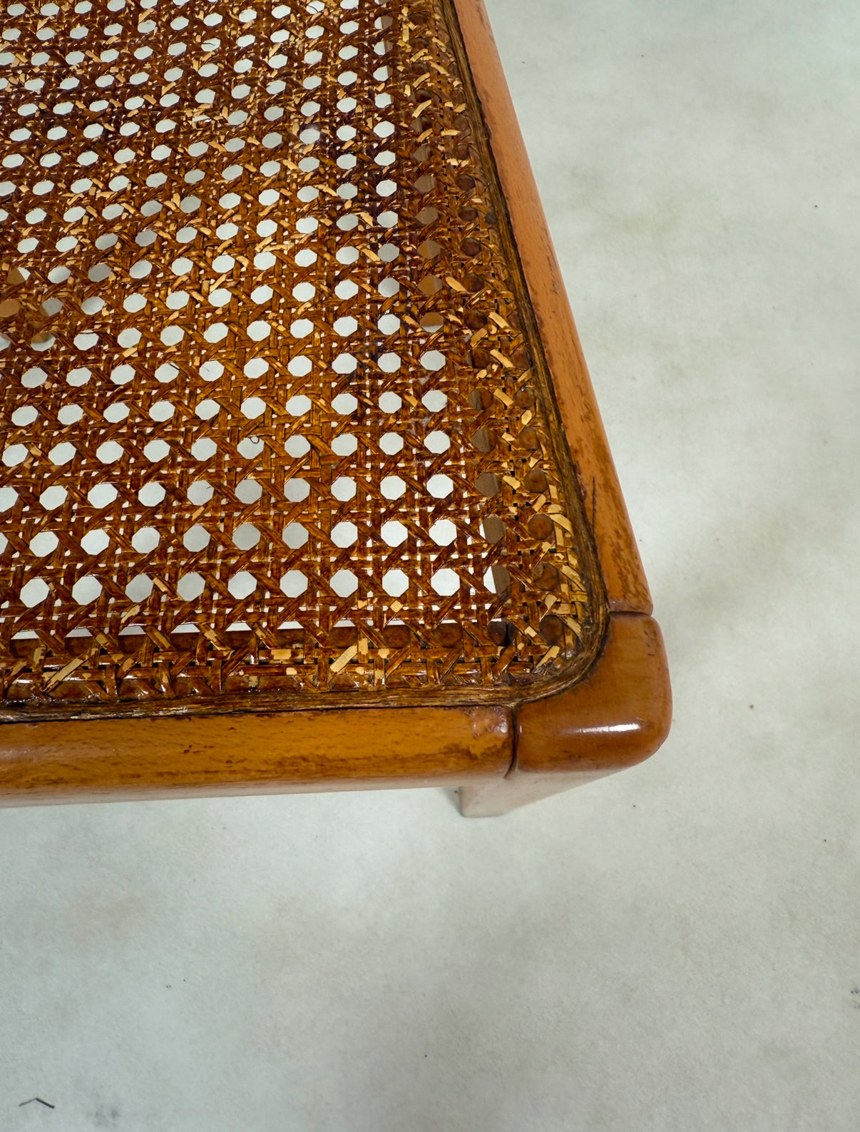 Ensemble de 6 chaises cannées italiennes