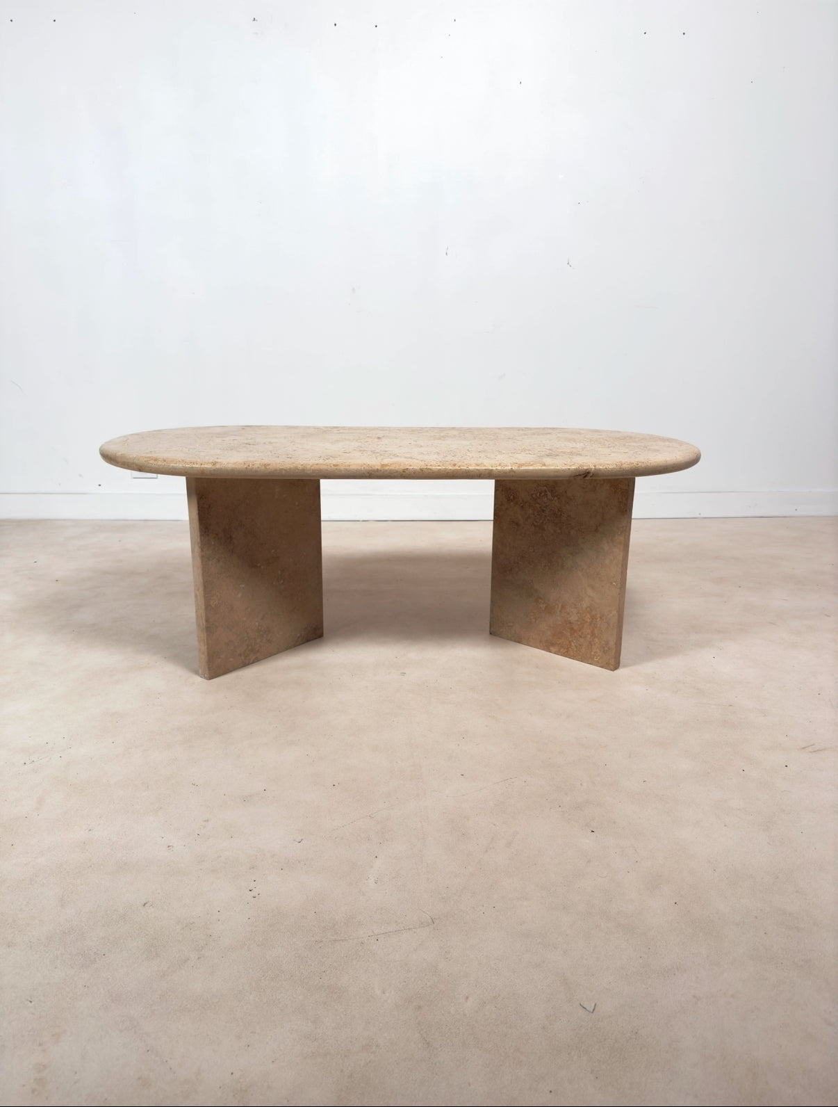 Table basse en travertin