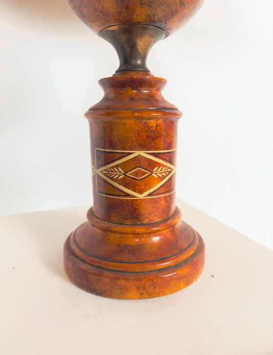 Lampe néoclassique à décors antiques