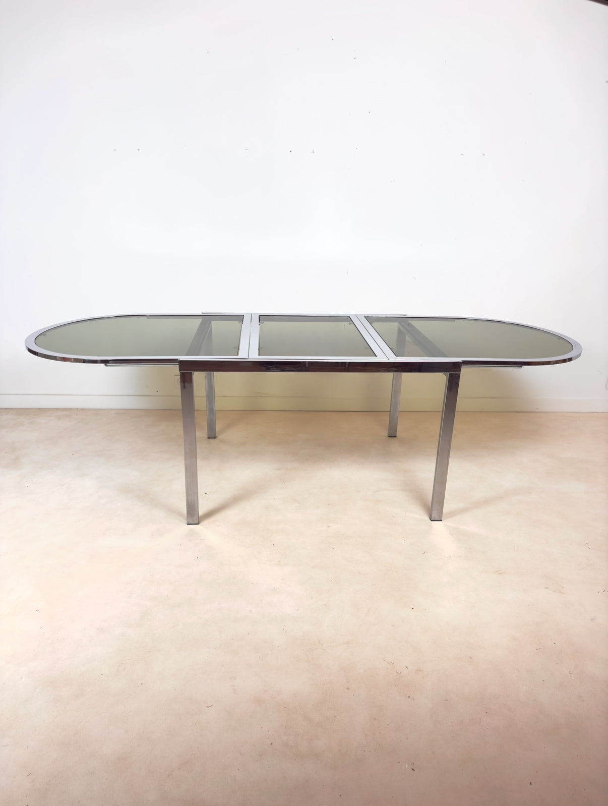 Table à rallonges extensibles attribuée à Milo Baughman