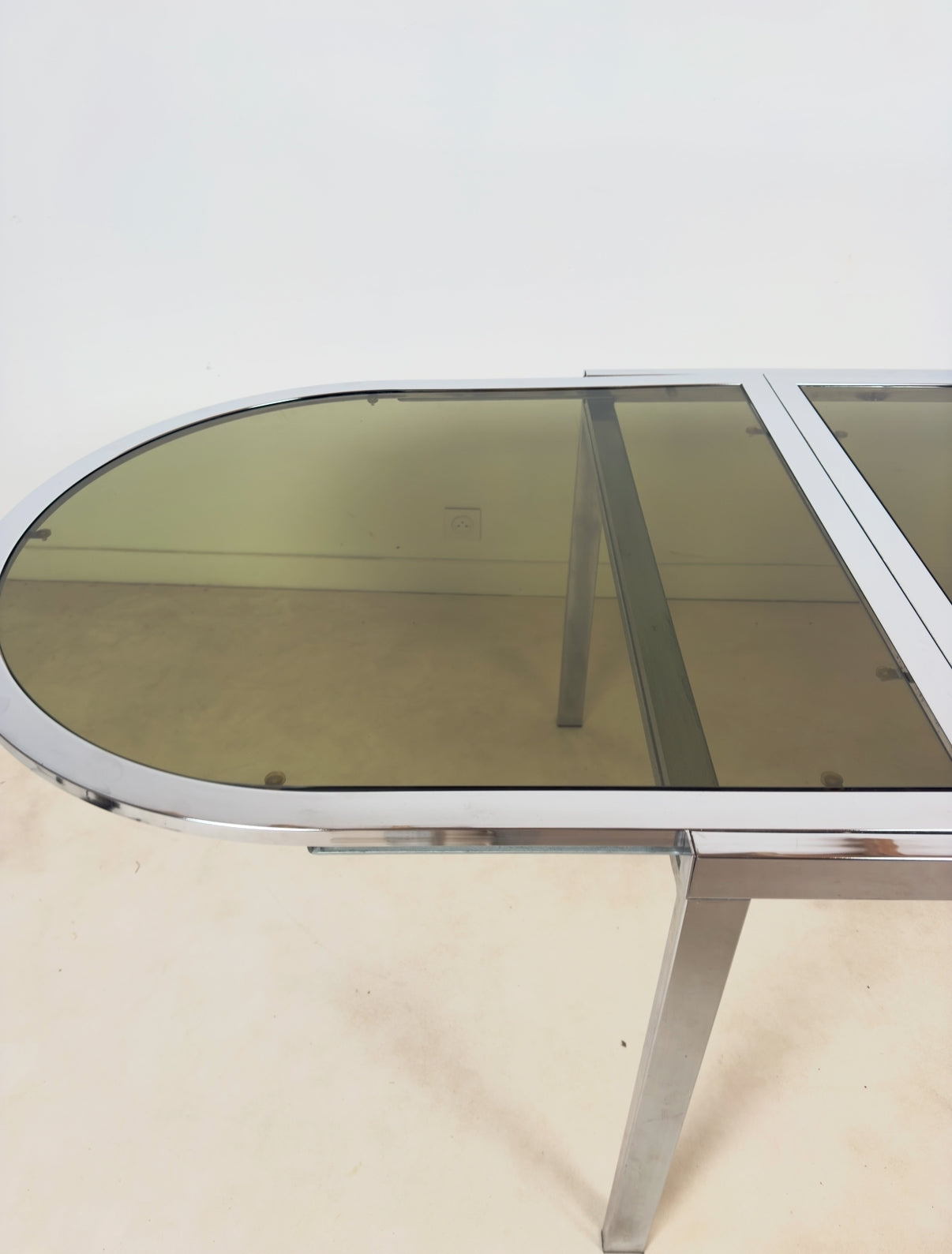 Table à rallonges extensibles attribuée à Milo Baughman