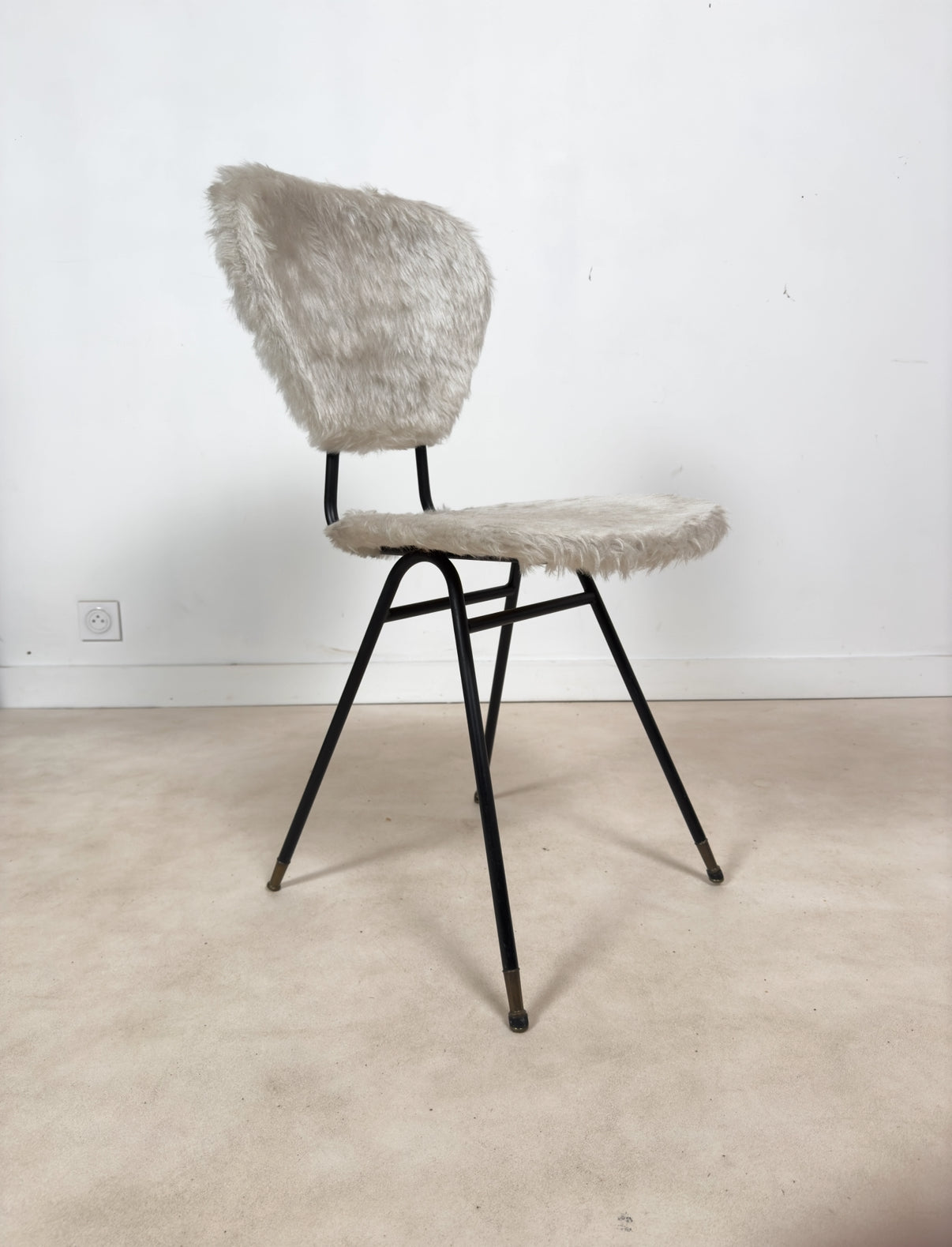 Chaise moumoute