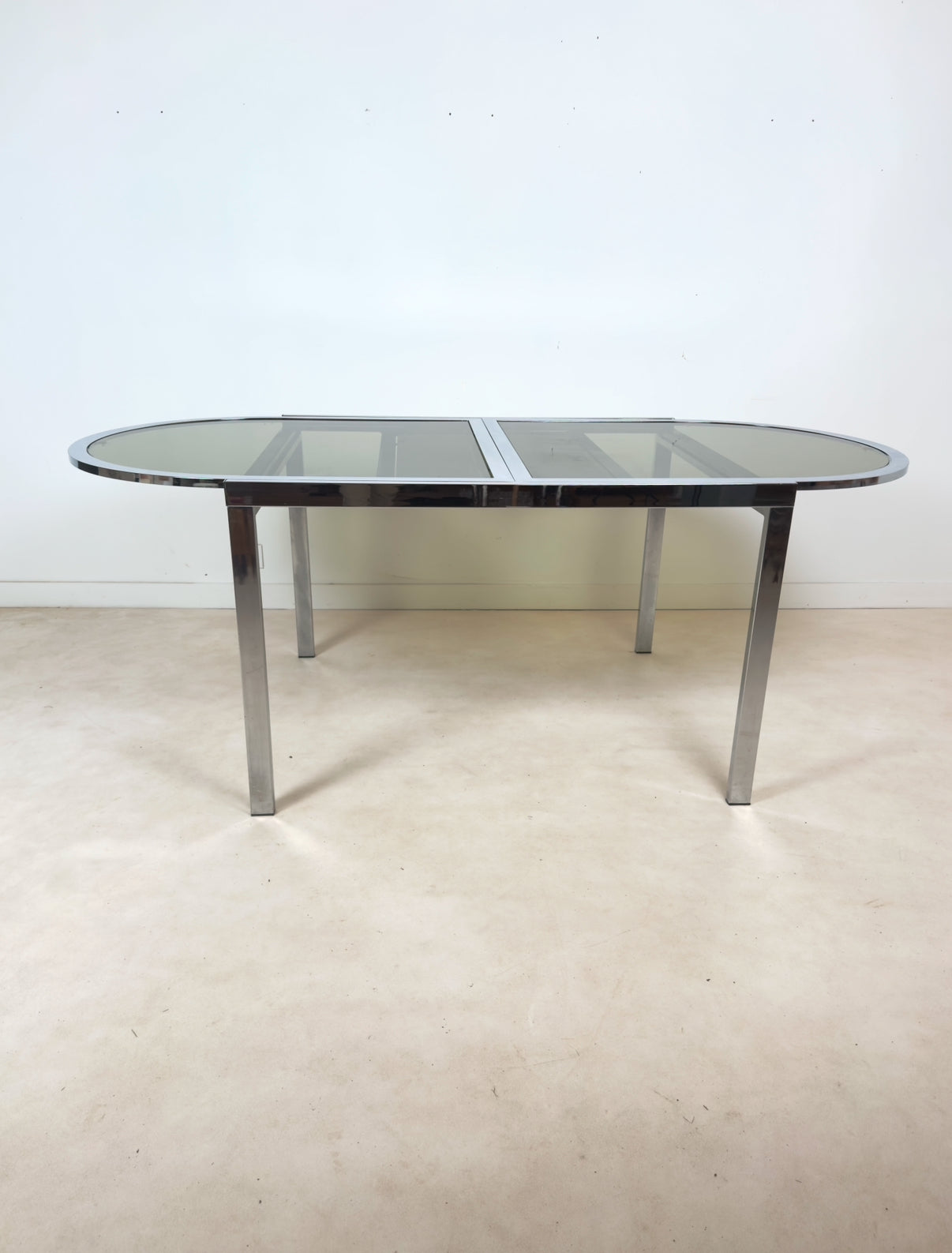 Table à rallonges extensibles attribuée à Milo Baughman