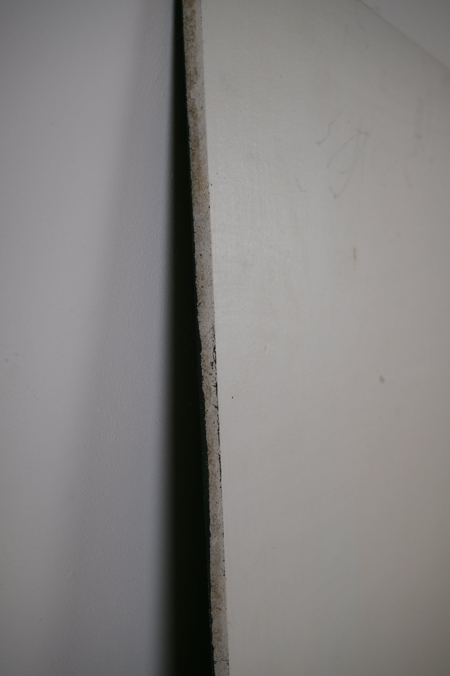 Large East Asian Ink-Painted Wall Panel