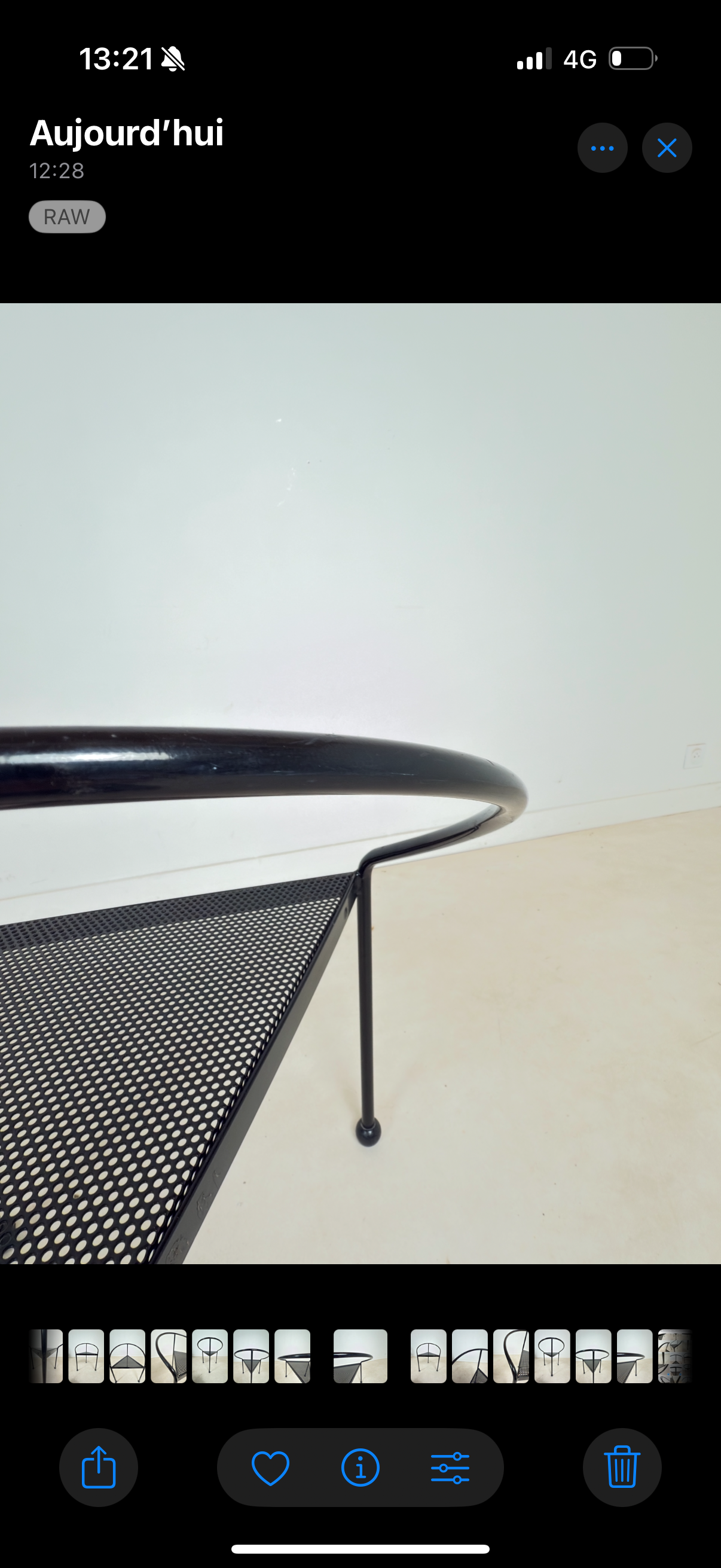 Chaise (4 disponibles) « Bermuda » par Carlos Miret