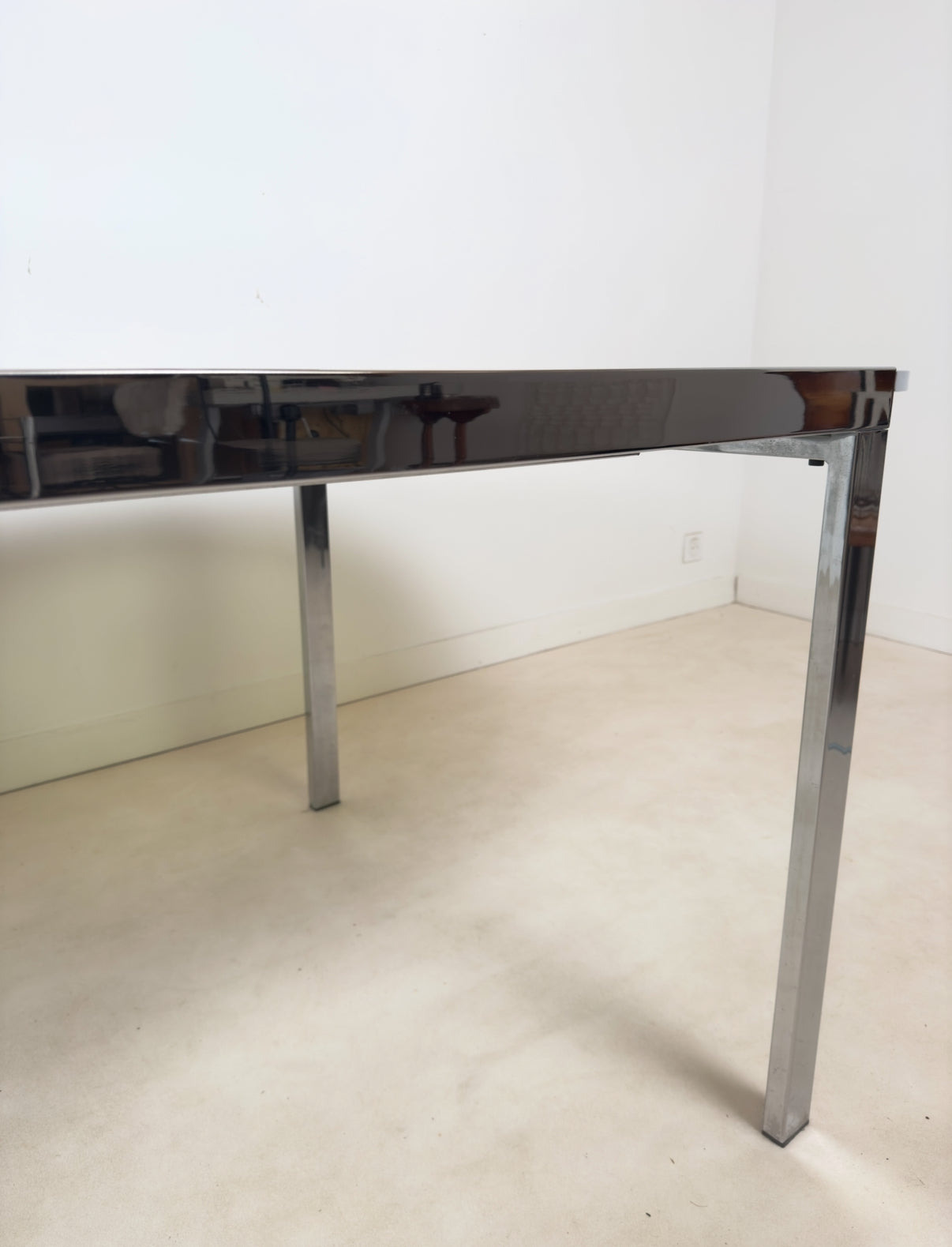 Table à rallonges extensibles attribuée à Milo Baughman