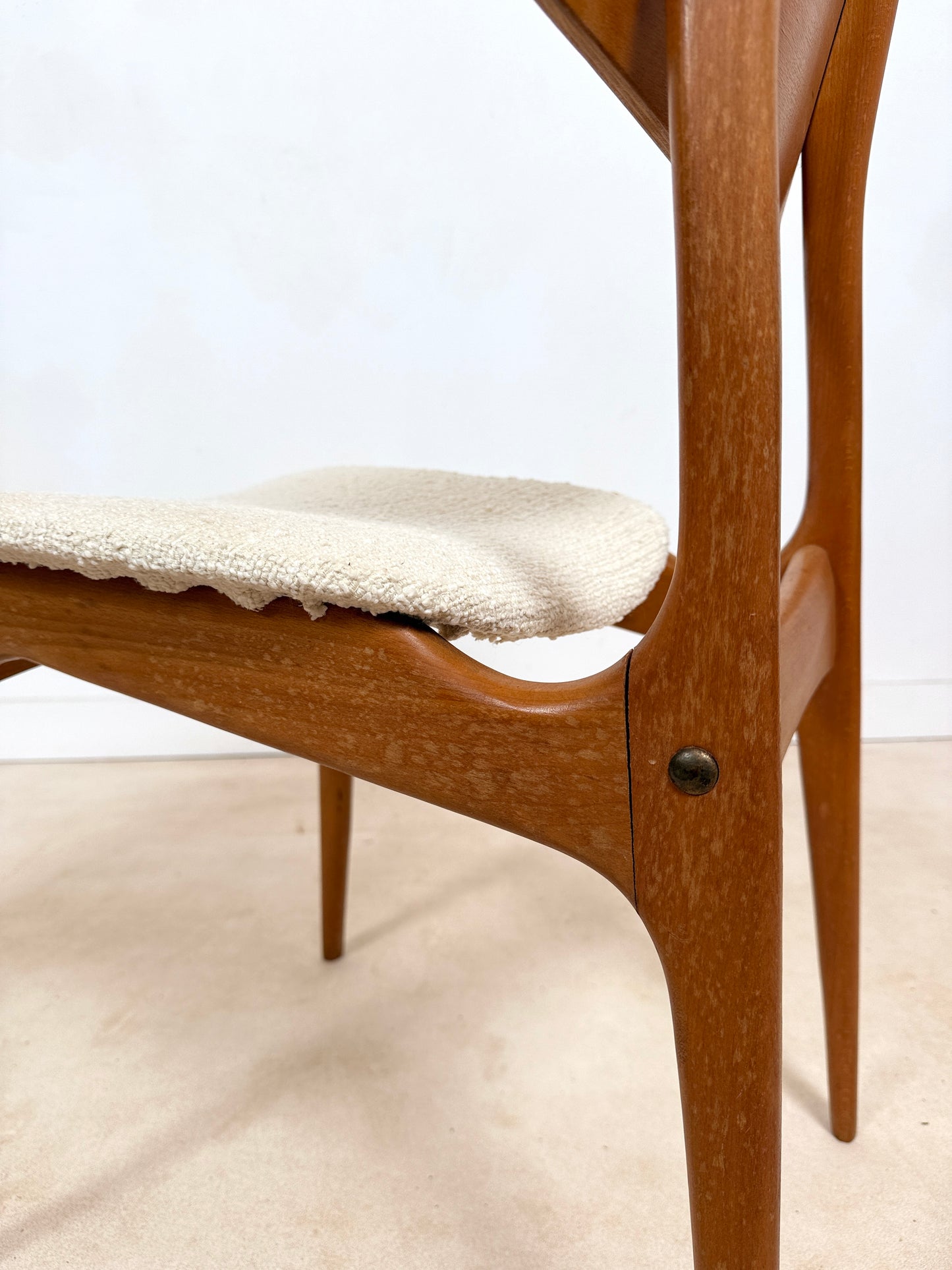Ensemble de 4 chaises des années 60