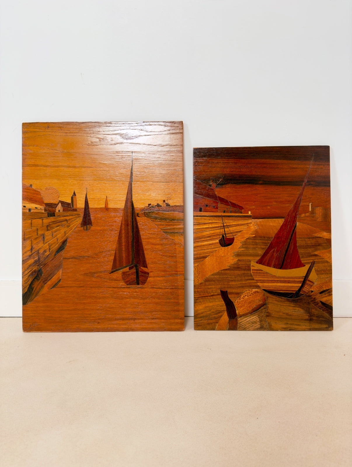 Panneaux marqueterie