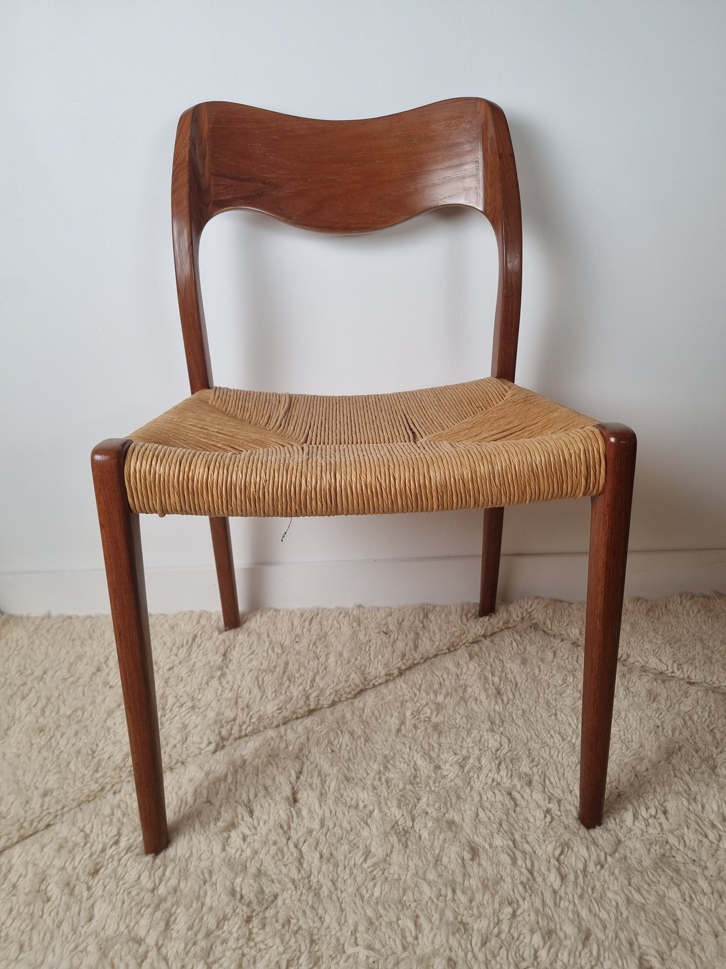 Ensemble de 4 chaises modèle 71 par Niels Otto Møller