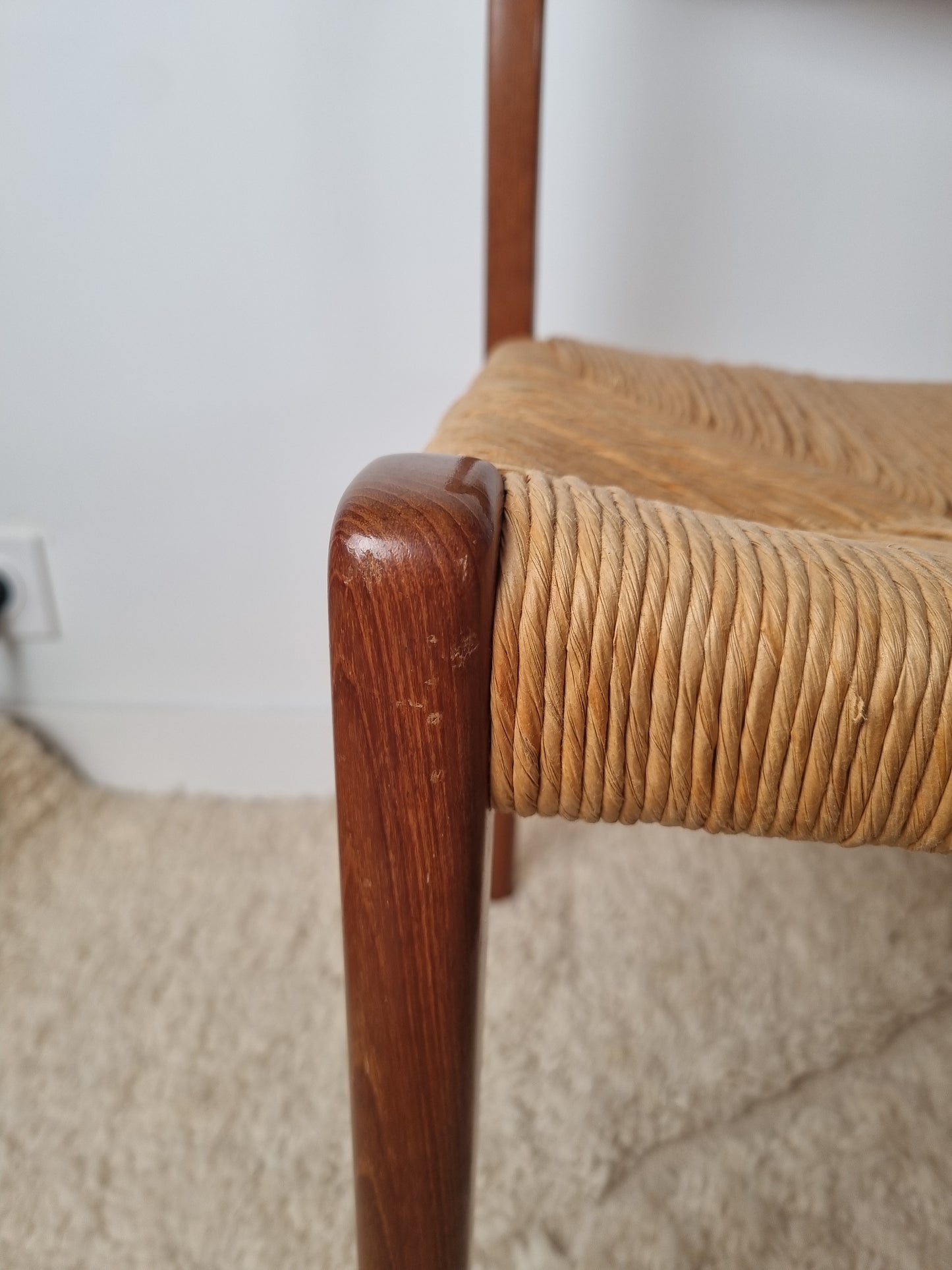 Ensemble de 4 chaises modèle 71 par Niels Otto Møller