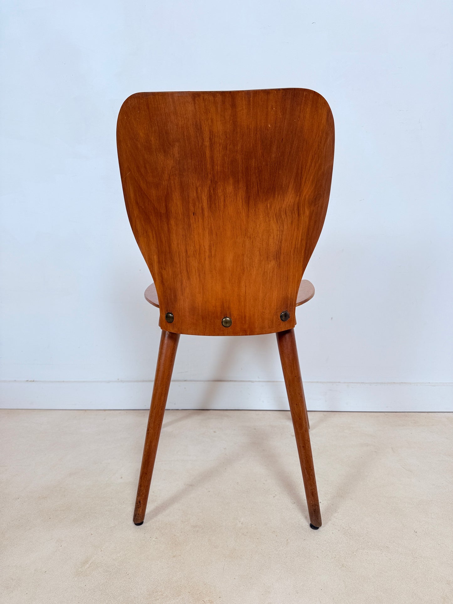 Ensemble de 4 chaises attribuées à Max Bill