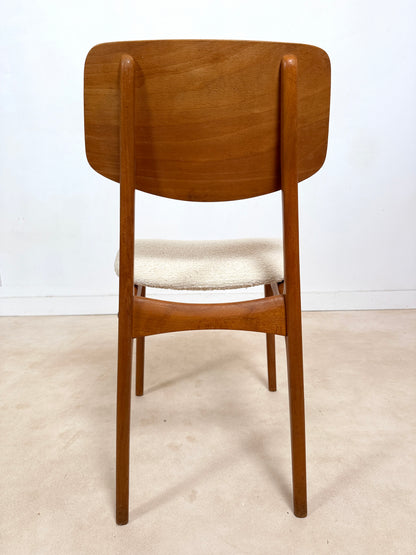 Ensemble de 4 chaises des années 60