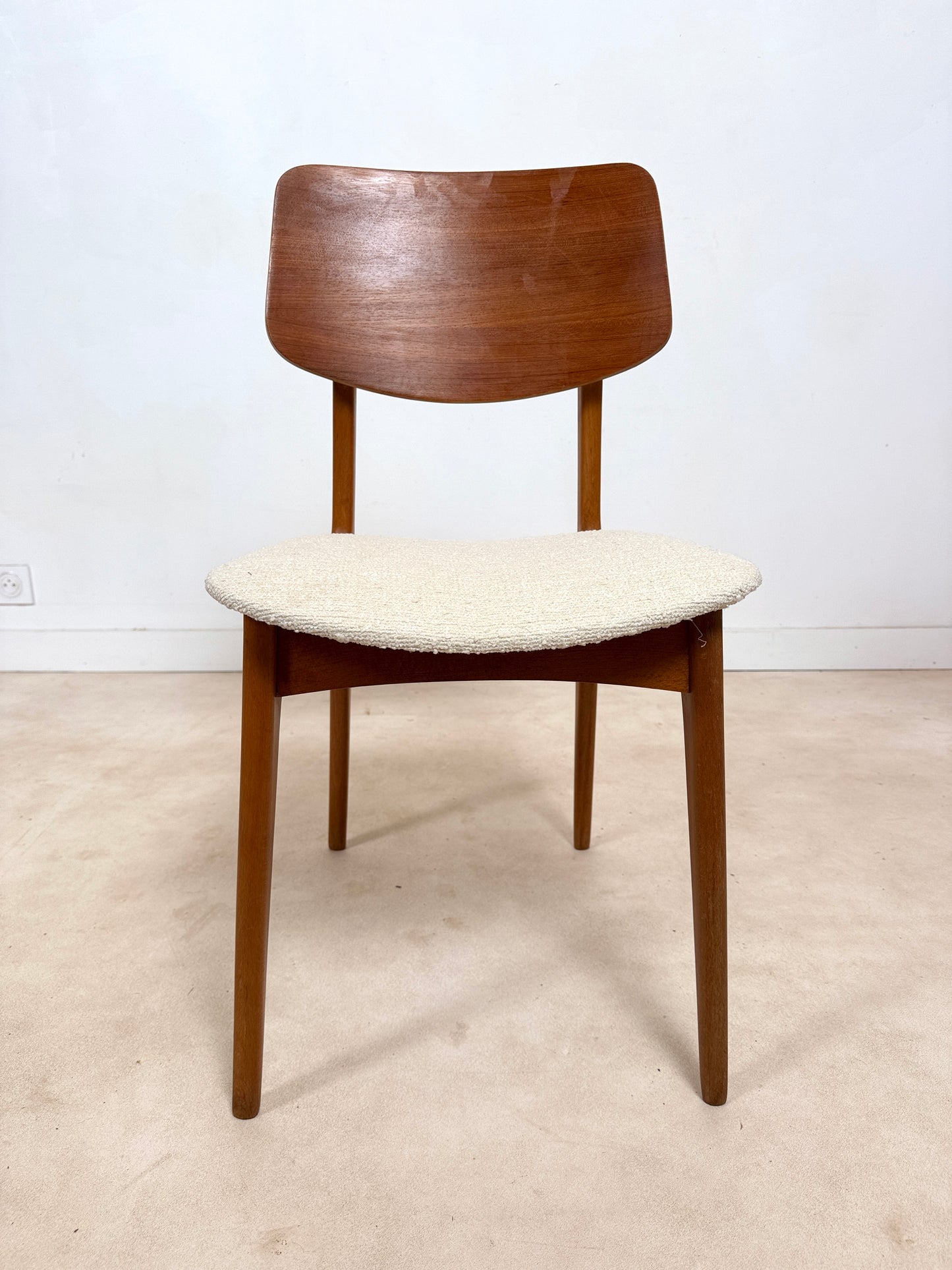 Ensemble de 4 chaises des années 60