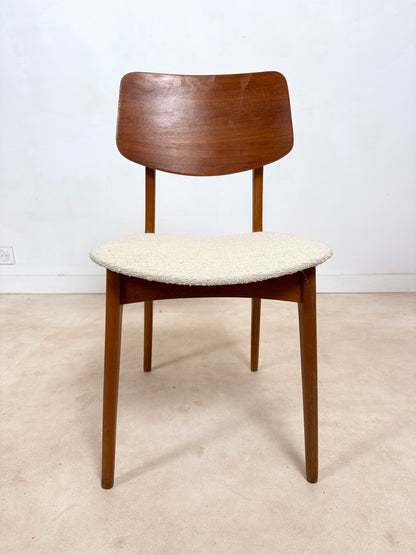 Ensemble de 4 chaises des années 60