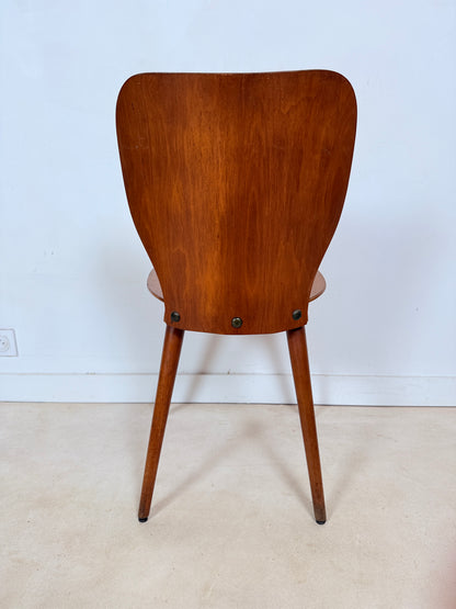 Ensemble de 4 chaises attribuées à Max Bill