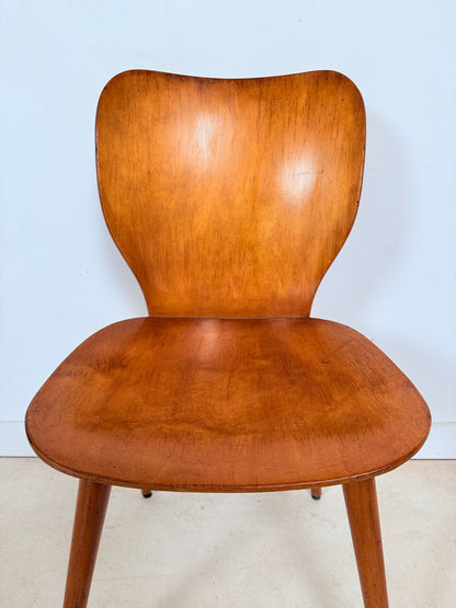 Ensemble de 4 chaises attribuées à Max Bill