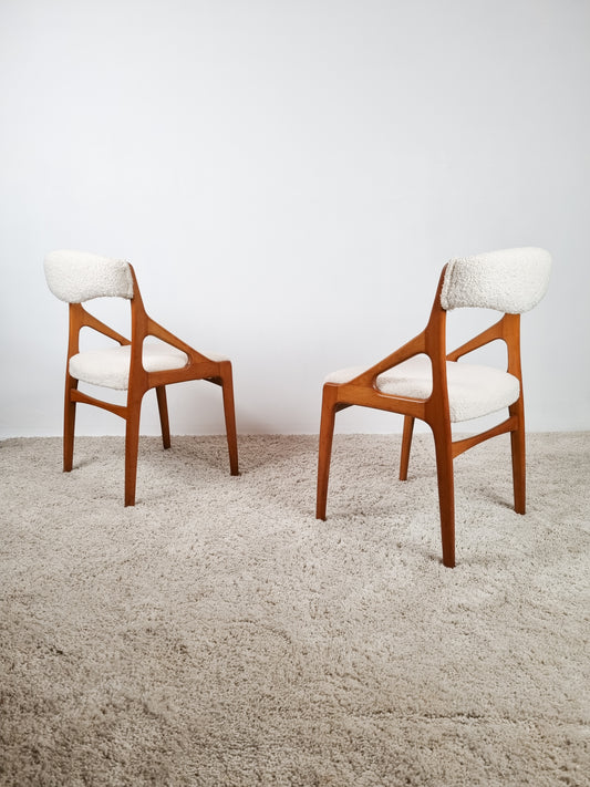 Ensemble de 2 chaises scandinaves