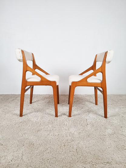 Ensemble de 2 chaises scandinaves