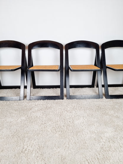 Ensemble de 7 chaises pliantes italiennes