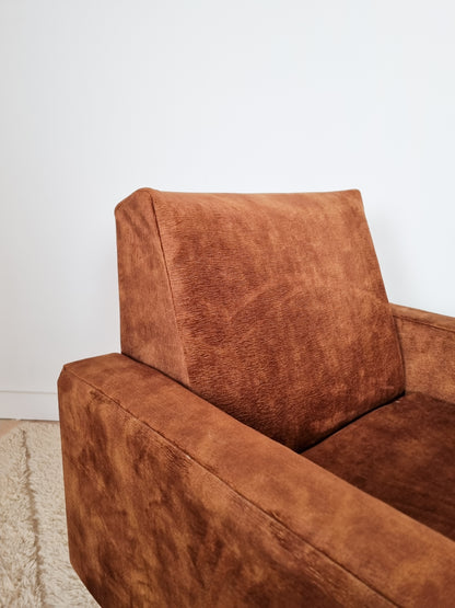 Fauteuil vintage dans le goût de Pierre Guariche