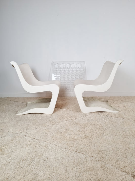 Paire de fauteuils "Silène" par M.Borgnat