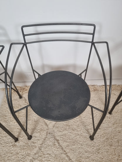 Ensemble de 4 fauteuils par Pascal Mourgue pour Fermob