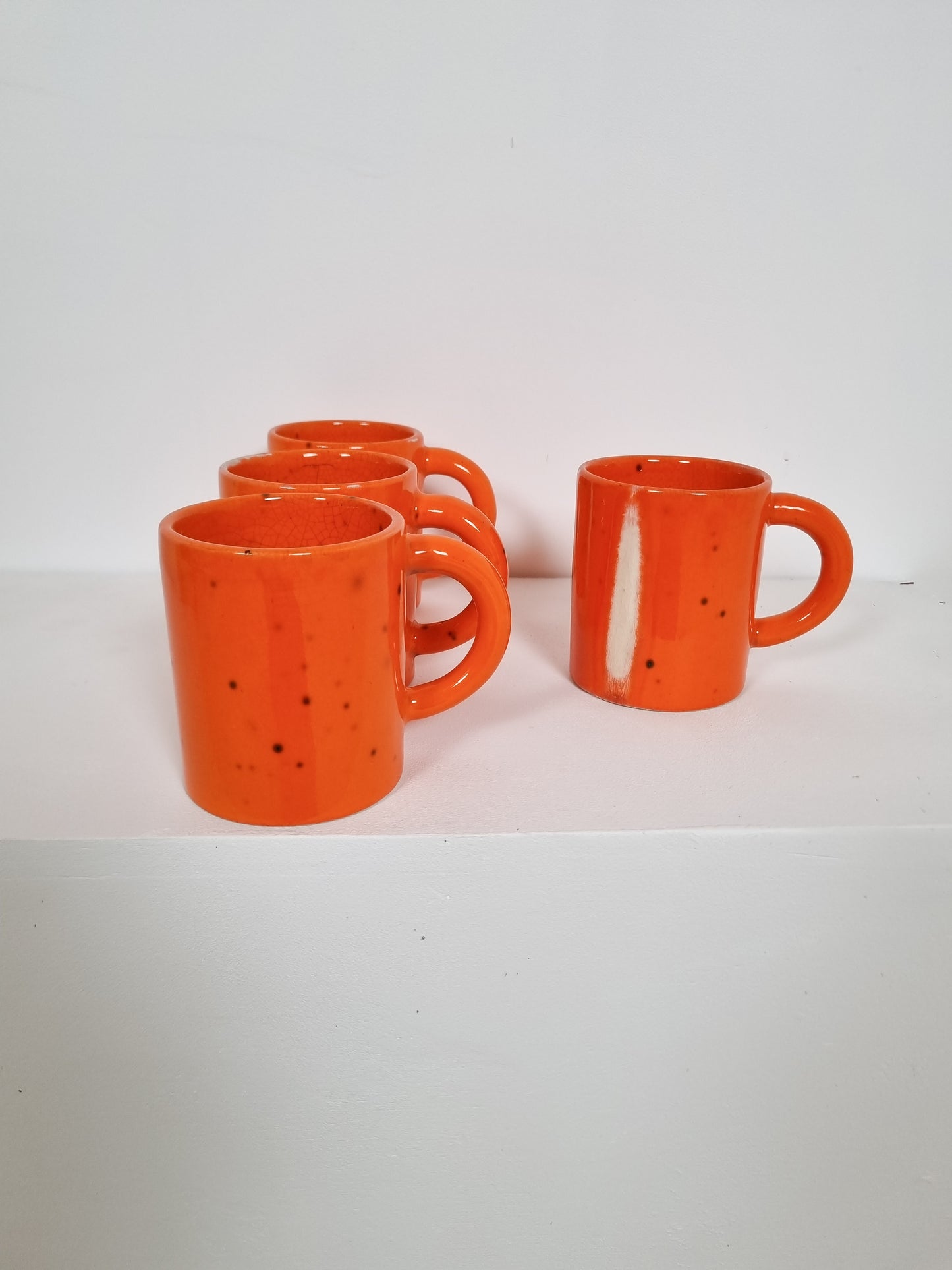 Ensemble de 4 mugs MBFA Pornic des années 60