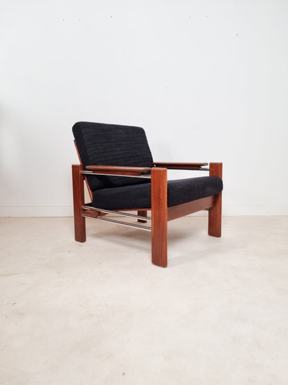 Fauteuil en palissandre de rio par Rob Parry