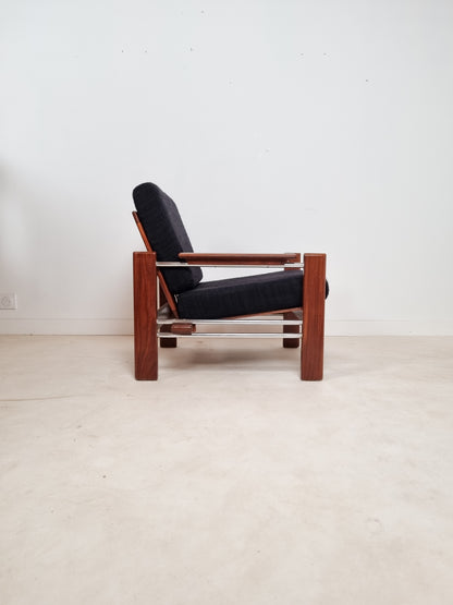 Fauteuil en palissandre de rio par Rob Parry