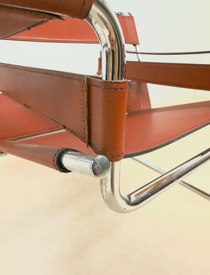 Fauteuil Wassily B3 par Marcel Breuer